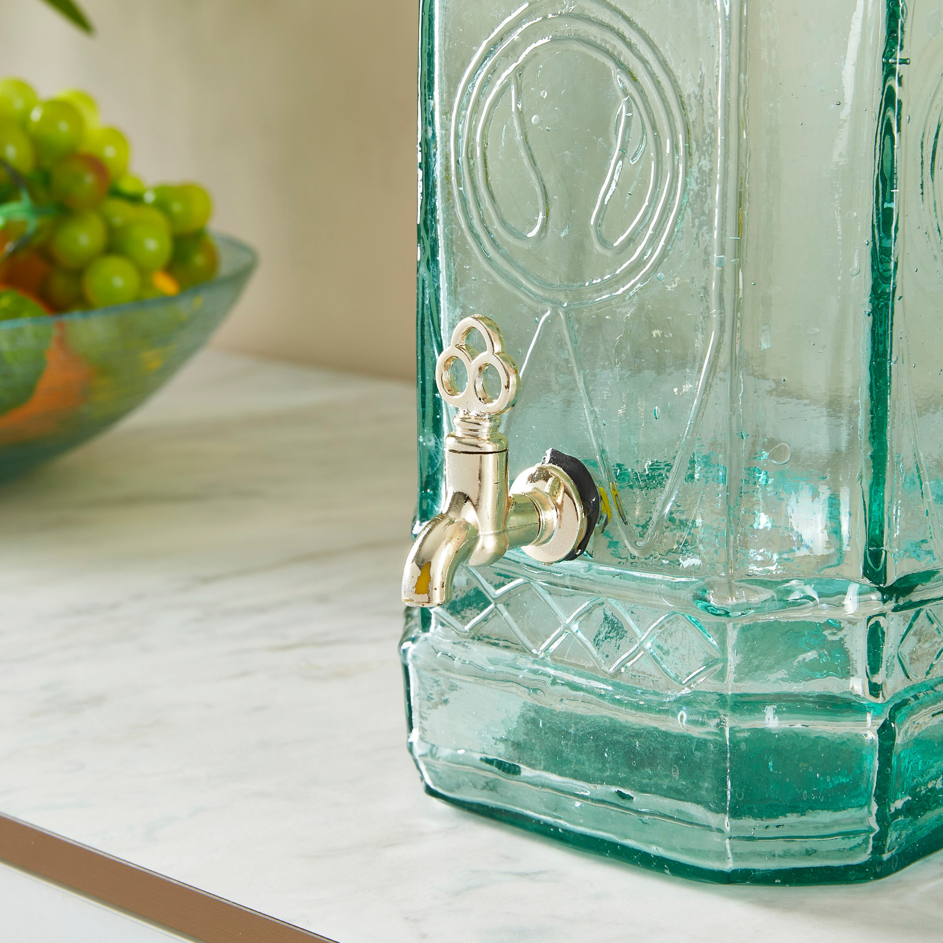 Verdant Recycled Glass Juice Dispenser - 5 L-hbxhomeware-hbxkitchen-image-3