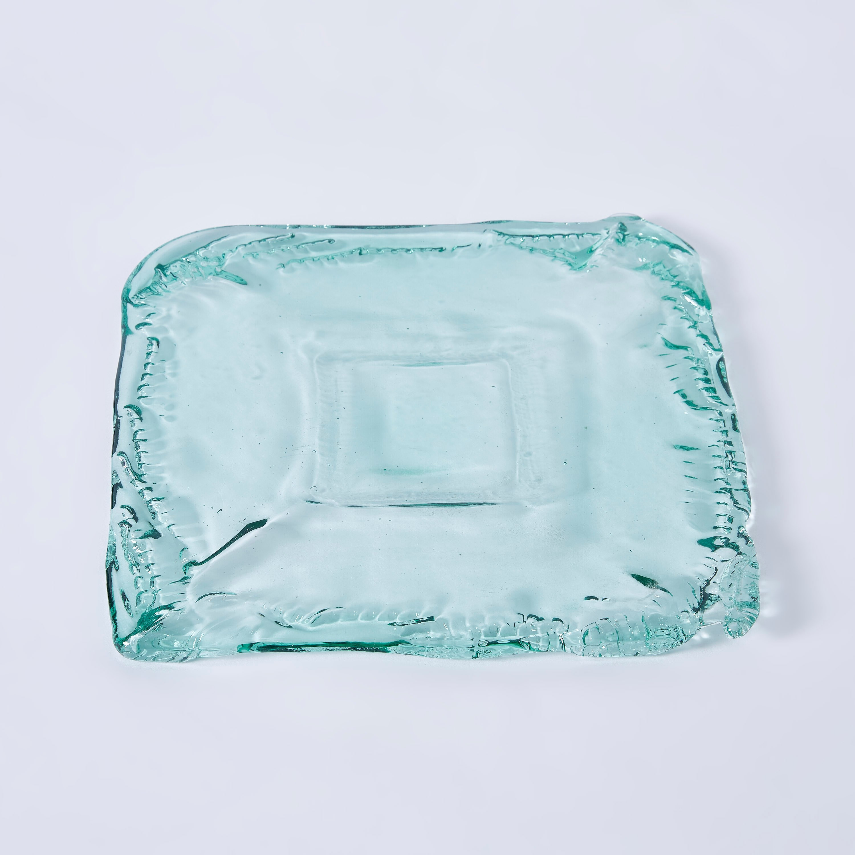 صحن تقديم مربع زجاجي معاد تدويره من فيردنت - 30x30 سم-hbxdecorandfurnishings-tabletop-serveware-image-5