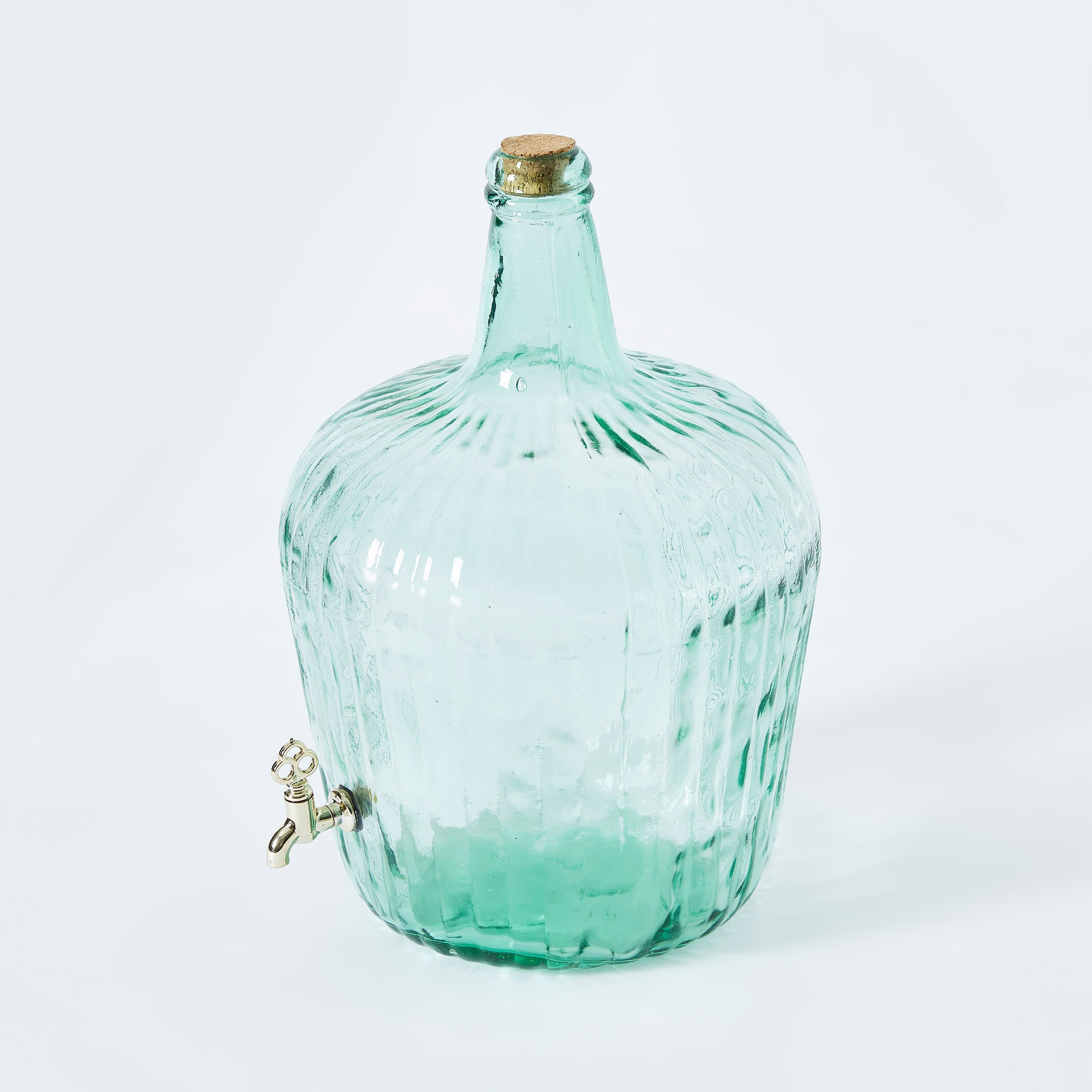 Verdant Recycled Glass Stripped Juice Dispenser - 10 L-hbxhomeware-hbxkitchen-image-5