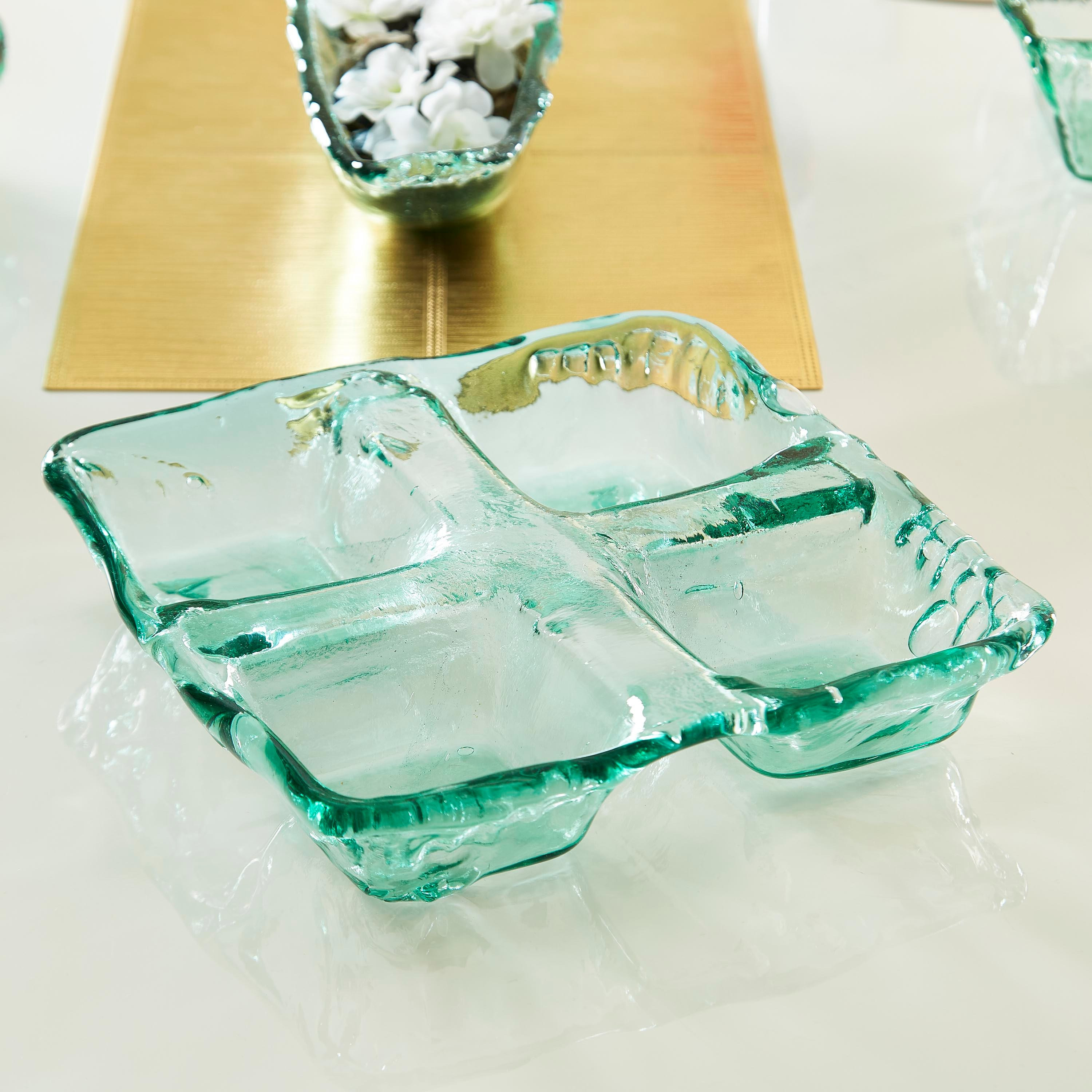 وعاء تقديم مكسرات زجاجي معاد تدويره من فيردنت - 27x6 سم-hbxdecorandfurnishings-tabletop-serveware-image-2