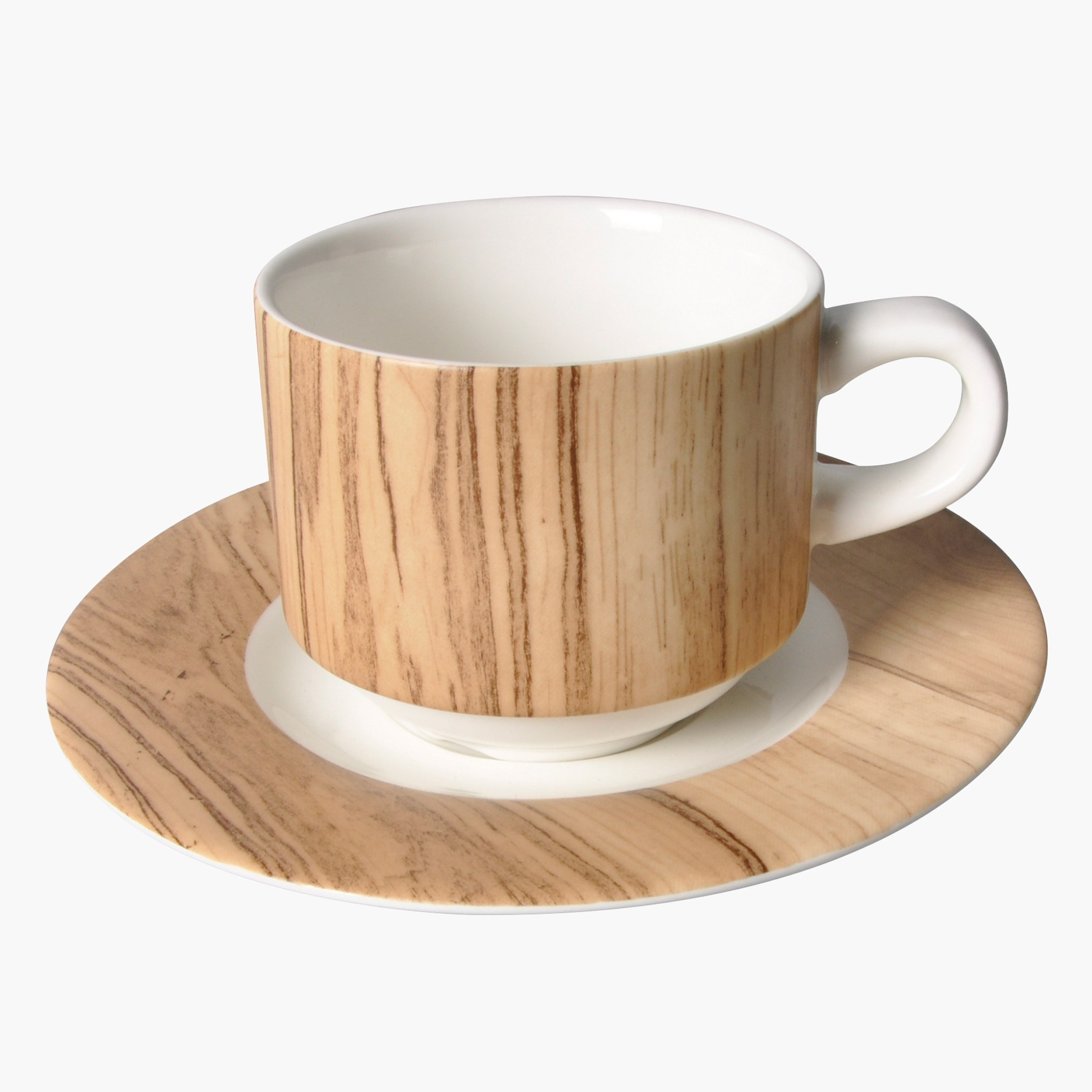 Feast 4-Piece Teacup and Saucer Set - 220 ml-hbxhomeware-diningandtabletop-coffeeandteasets-image-2