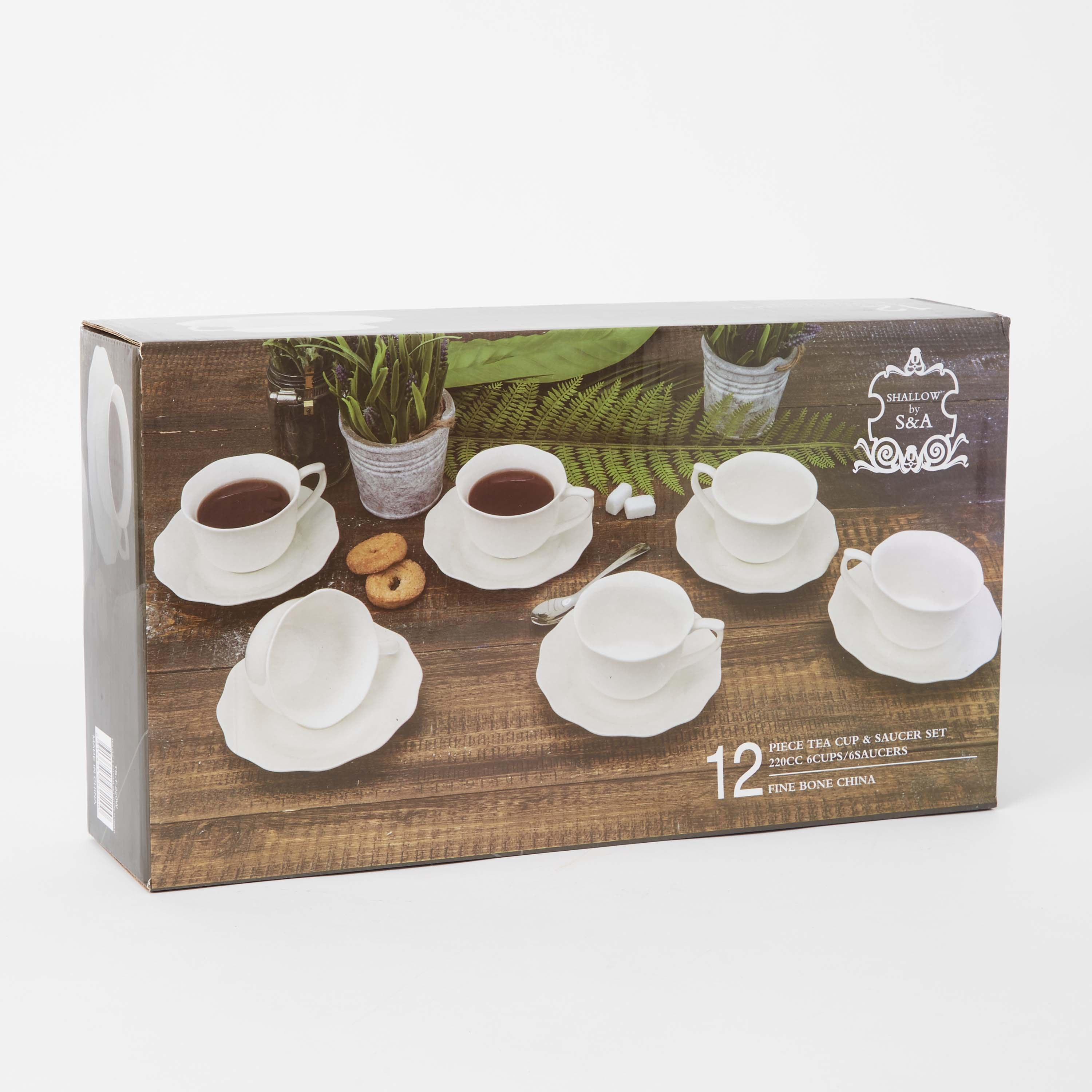 طقم فناجين وصحون خزف صيني من فيست - 12 قطعة-hbxhomeware-hbxkitchen-image-4