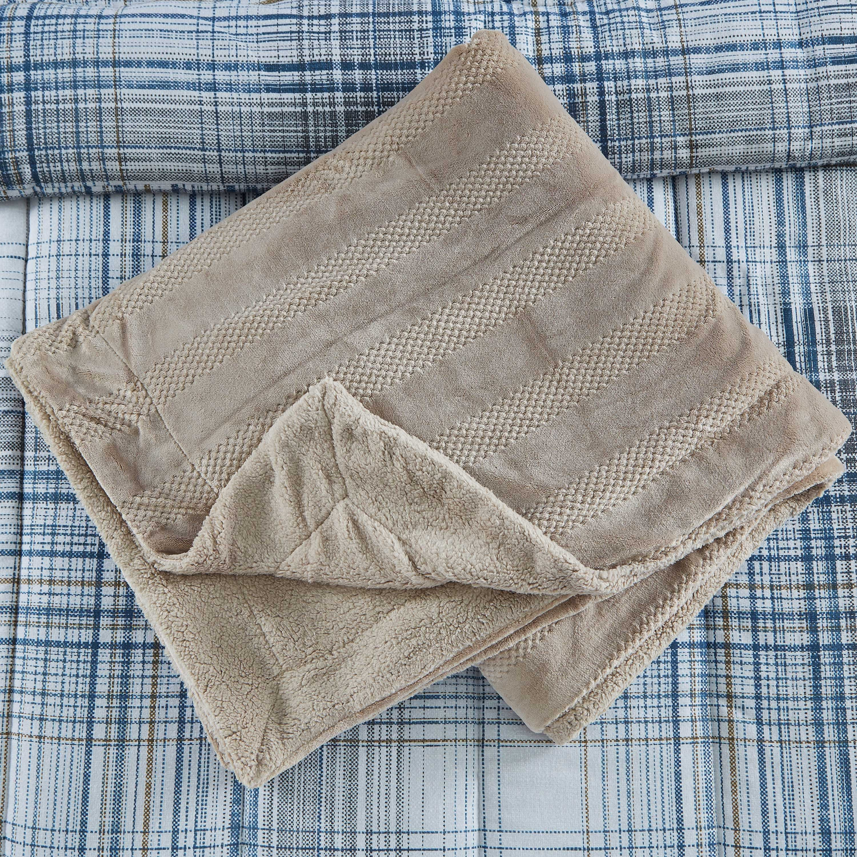 Taxas Flannel King Blanket - 220x240 cm-hbxhomeware-hbxbedroom-image-2