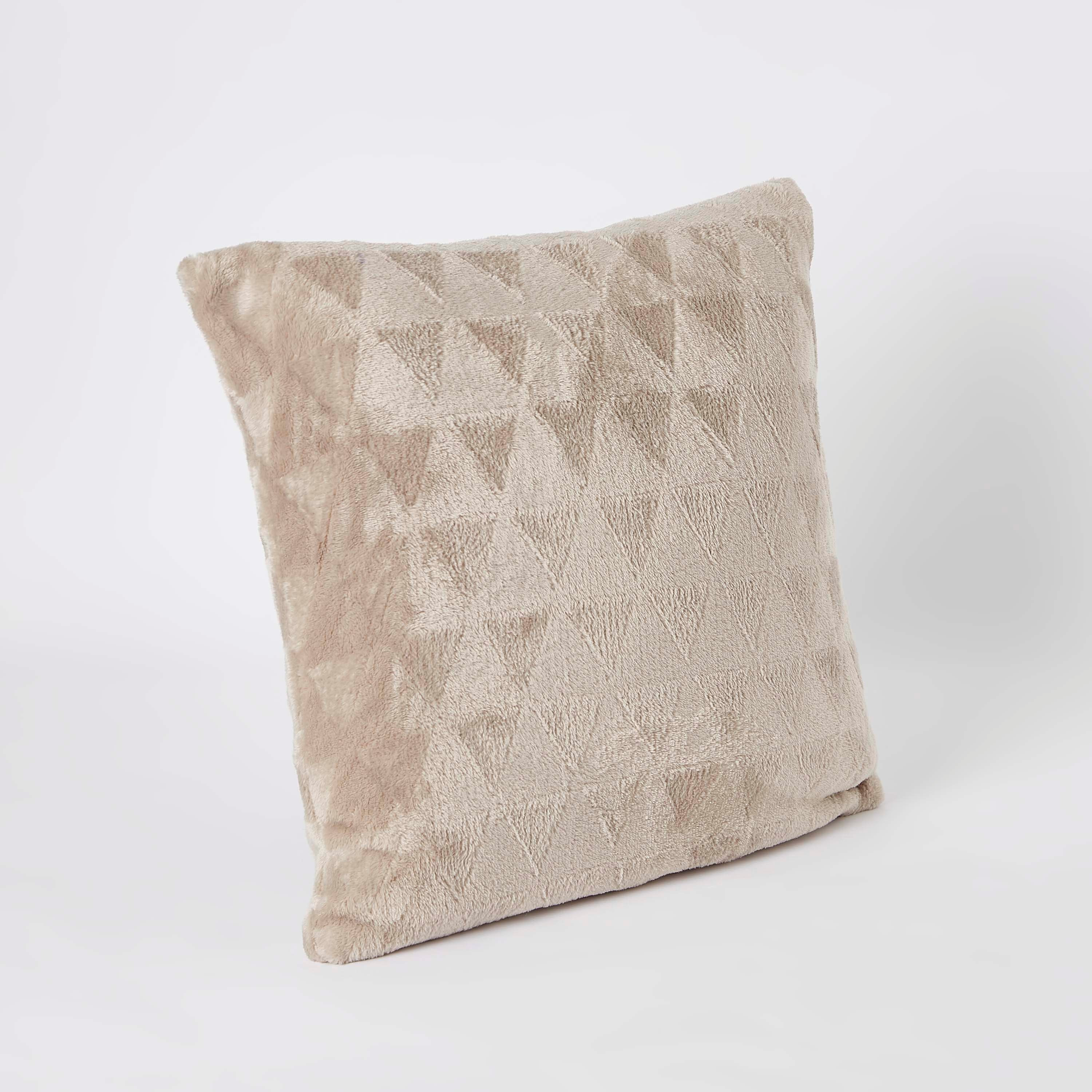 وسادة فلانيل سادة محشوة من هيوستن - 45x45  سم-hbxlivingroom-furnishings-cushionsandcovers-filledcushions-image-5