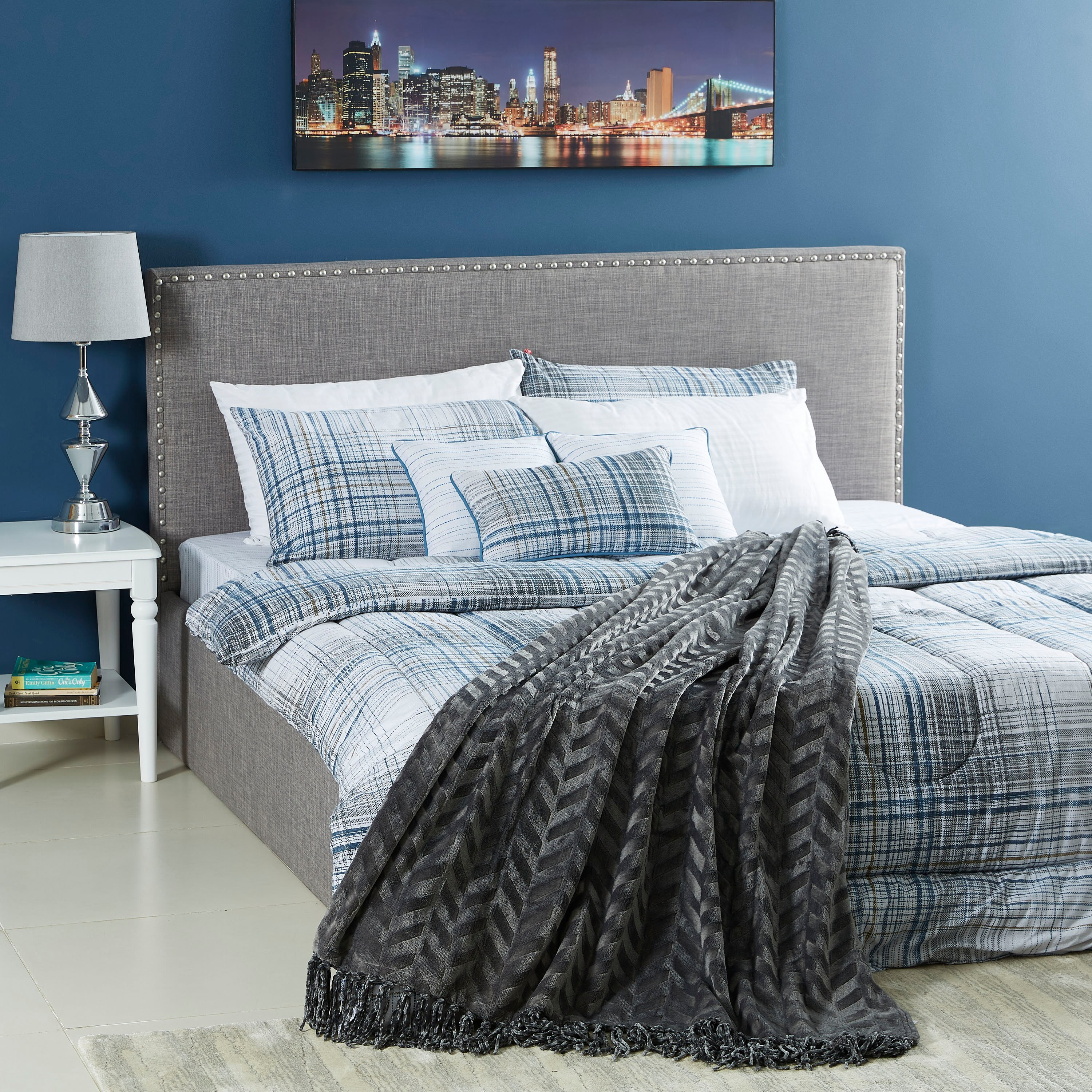 بطانية خفيفة فلانيل سادة من هاوستون آلين - 130×180 سم-hbxhomeware-hbxbedroom-image-4