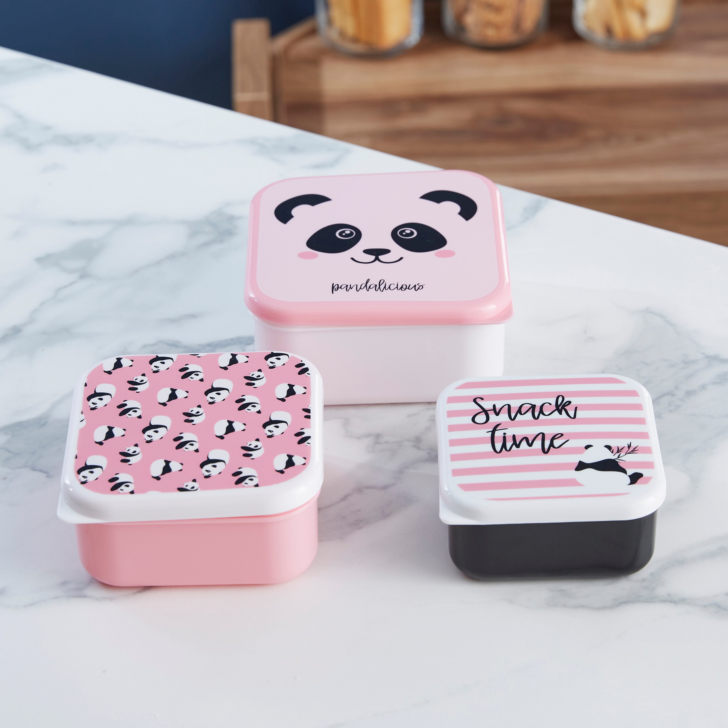 Munch 3-Piece Panda Printed Lunch Box Set-hbxhomeware-hbxkidsandyouth-image-1