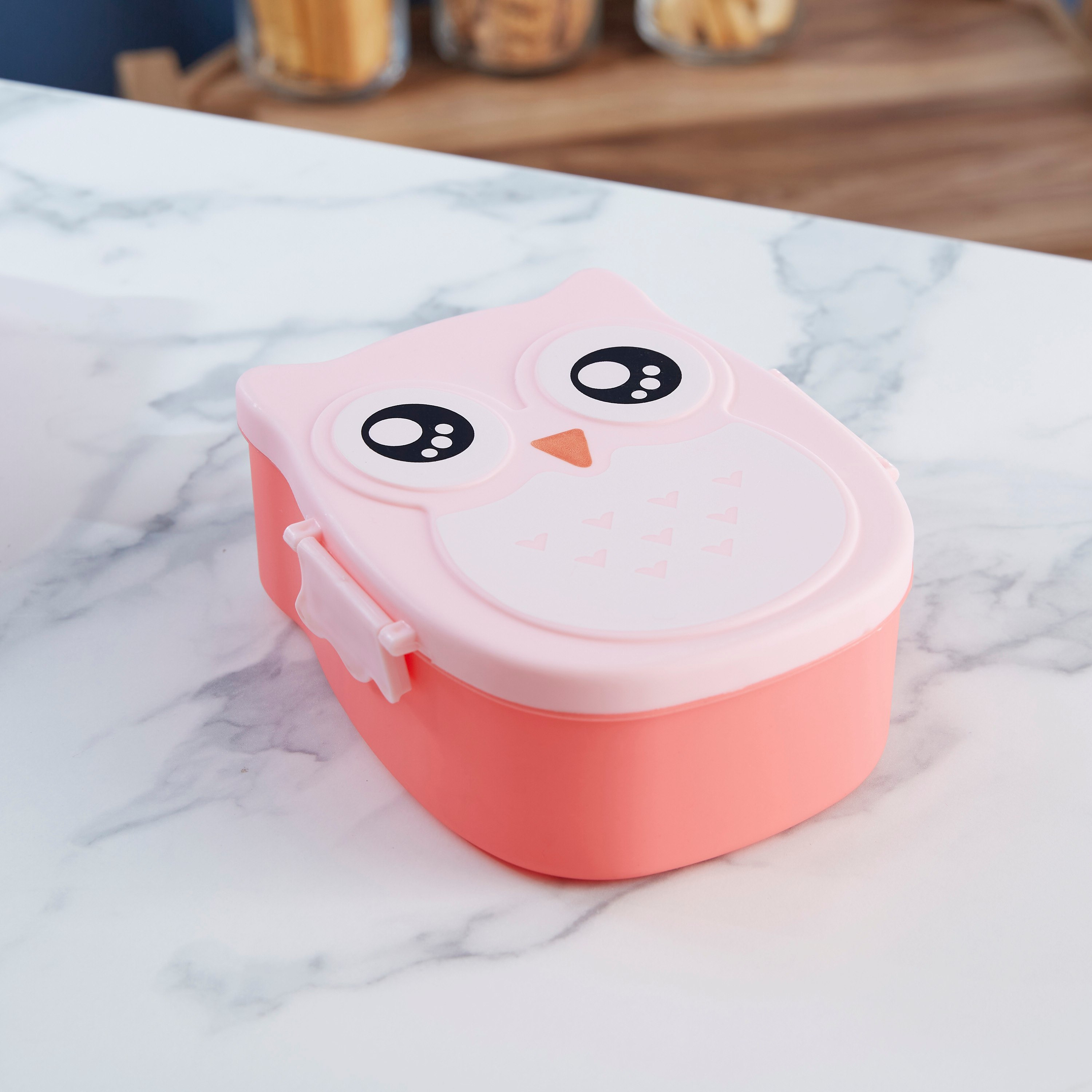 Munch Owl Shape Lunch Box-hbxhomeware-hbxkidsandyouth-image-1