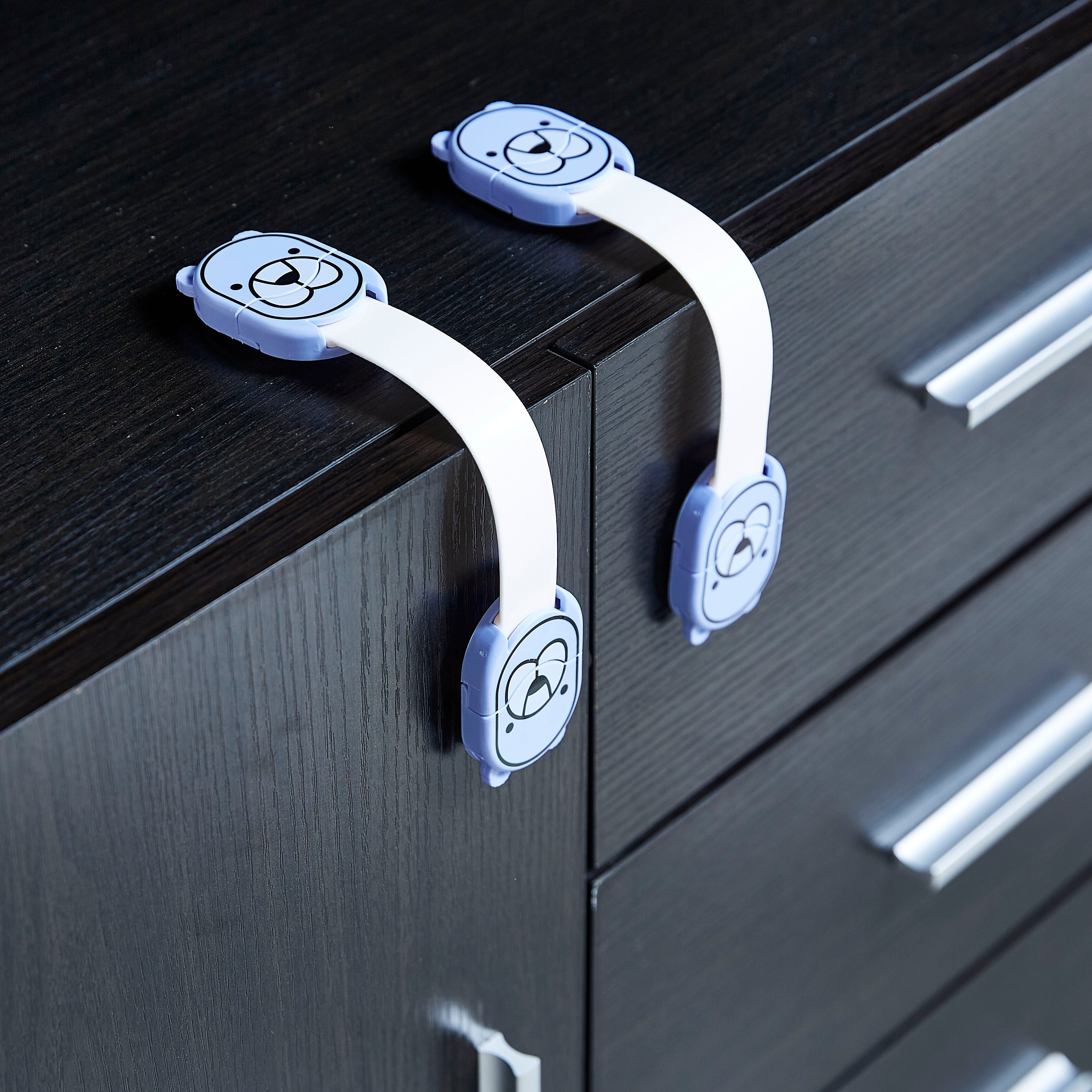 Clasp Bear Print Child Safety Lock - Set of 2-hbxdecorandfurnishings-homeaccessories-novelties-image-1