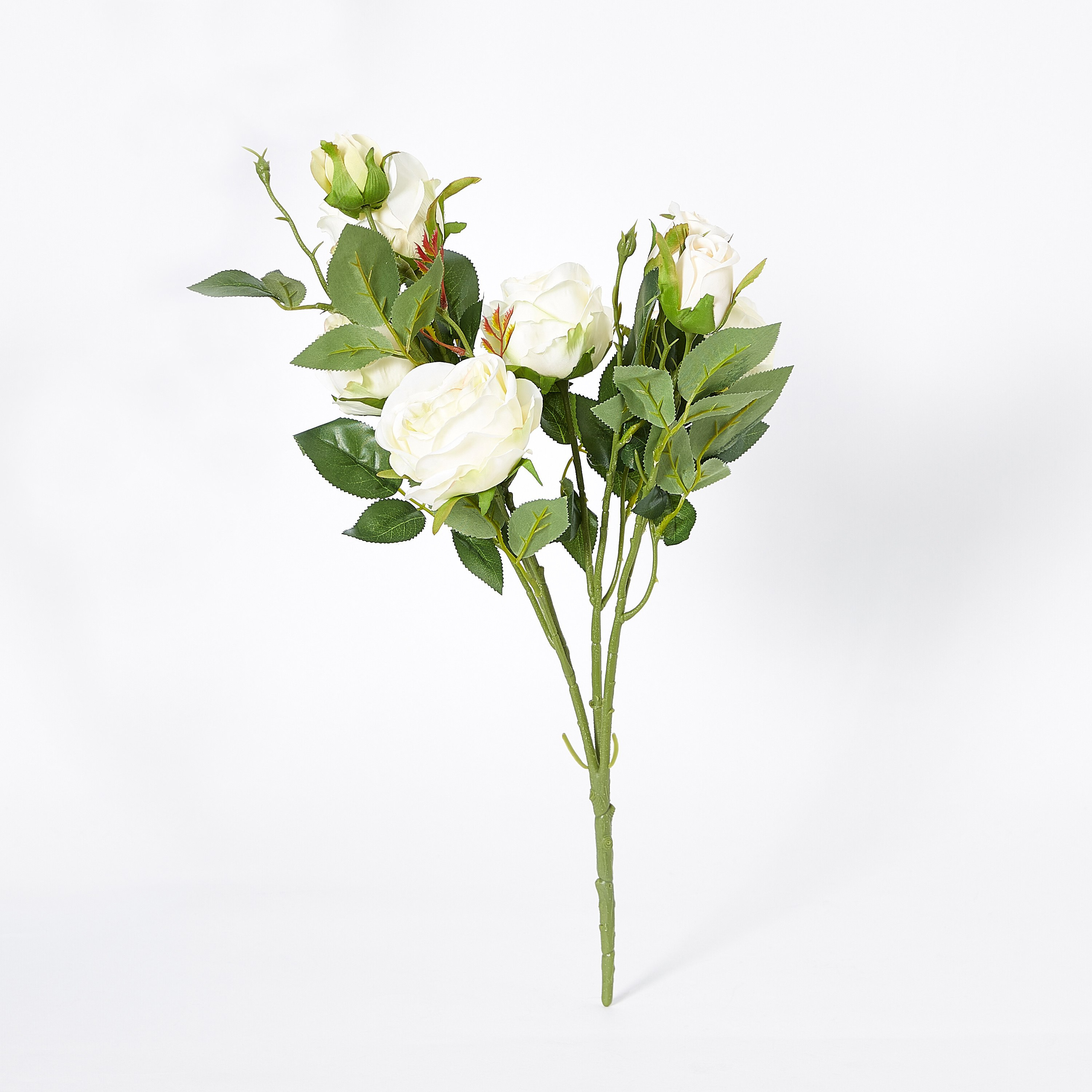 باقة 8 رؤوس ورود من ليدا - 53 سم-hbxdecorandfurnishings-homeaccessories-artificialflowersandplants-image-4