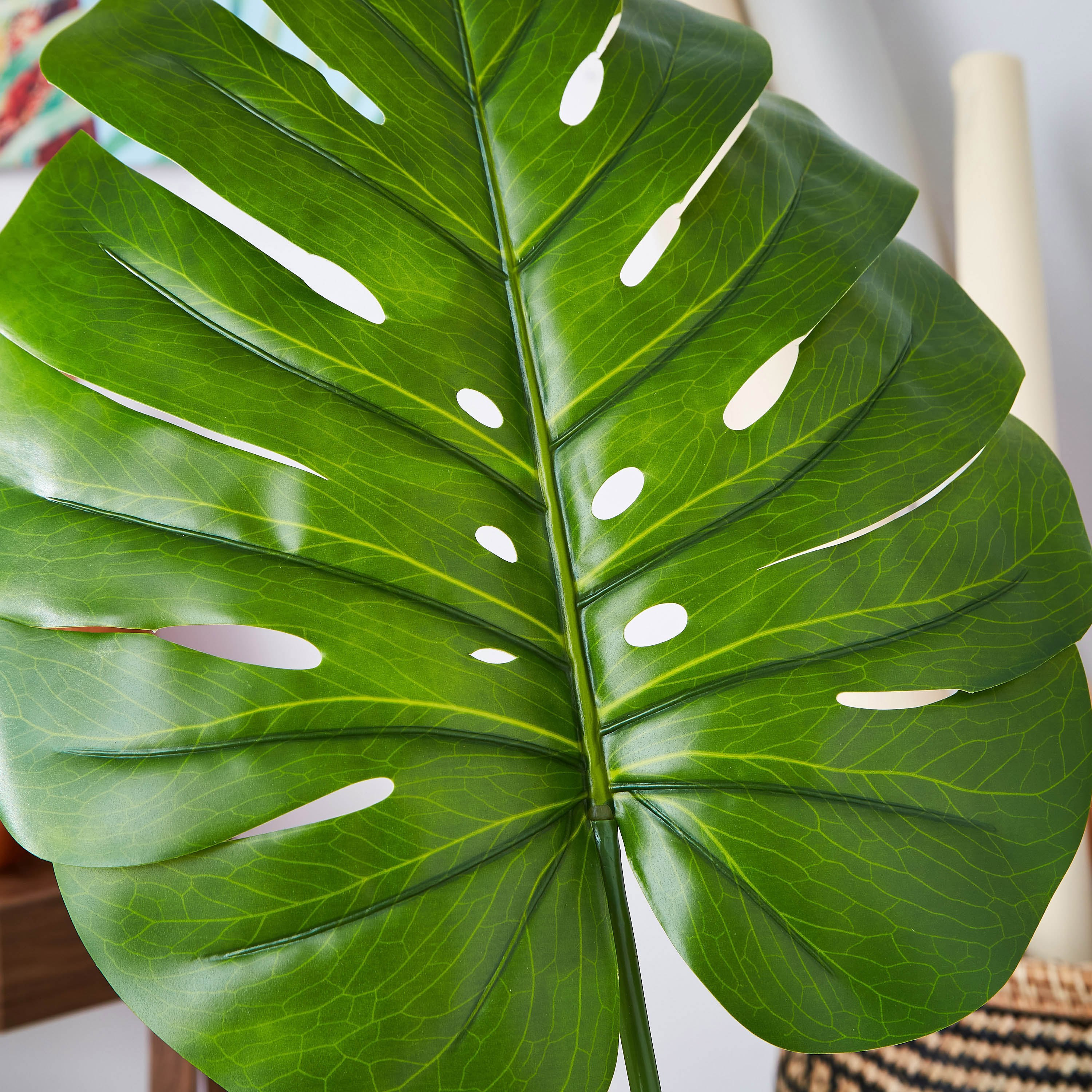 Lida Monstera Leaf - 96 cm-hbxdecorandfurnishings-homeaccessories-artificialflowersandplants-image-2