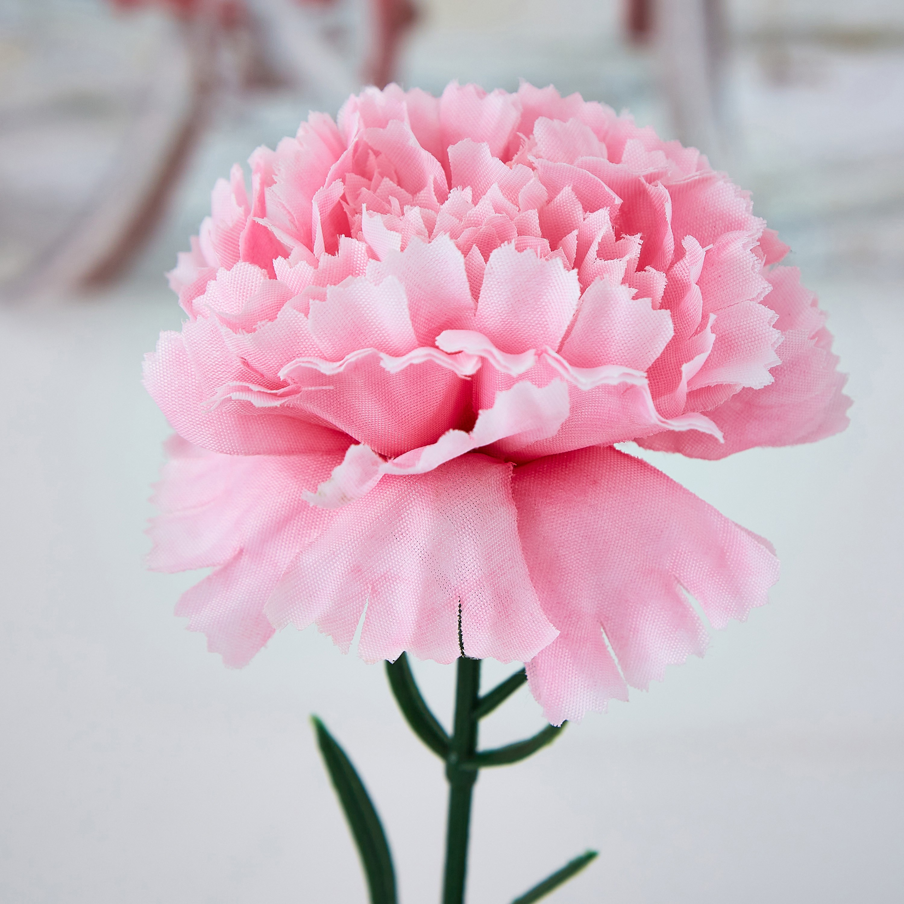 غصن زهرة قرنفل للزينة - 33 سم-hbxdecorandfurnishings-homeaccessories-artificialflowersandplants-image-2