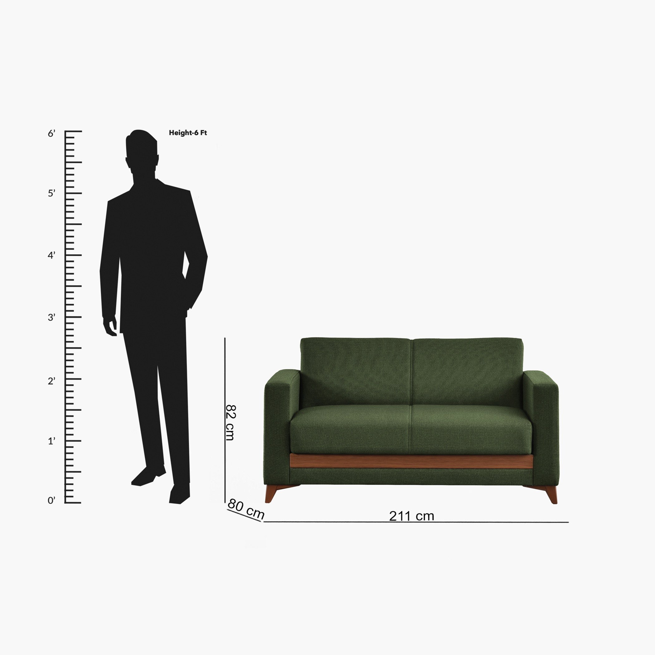 كنبة سرير قماشيّة مقعدين مع وسادتين ووحدة تخزين من هارموني-hbxlivingroom-sofasandarmchairs-sofas-image-4