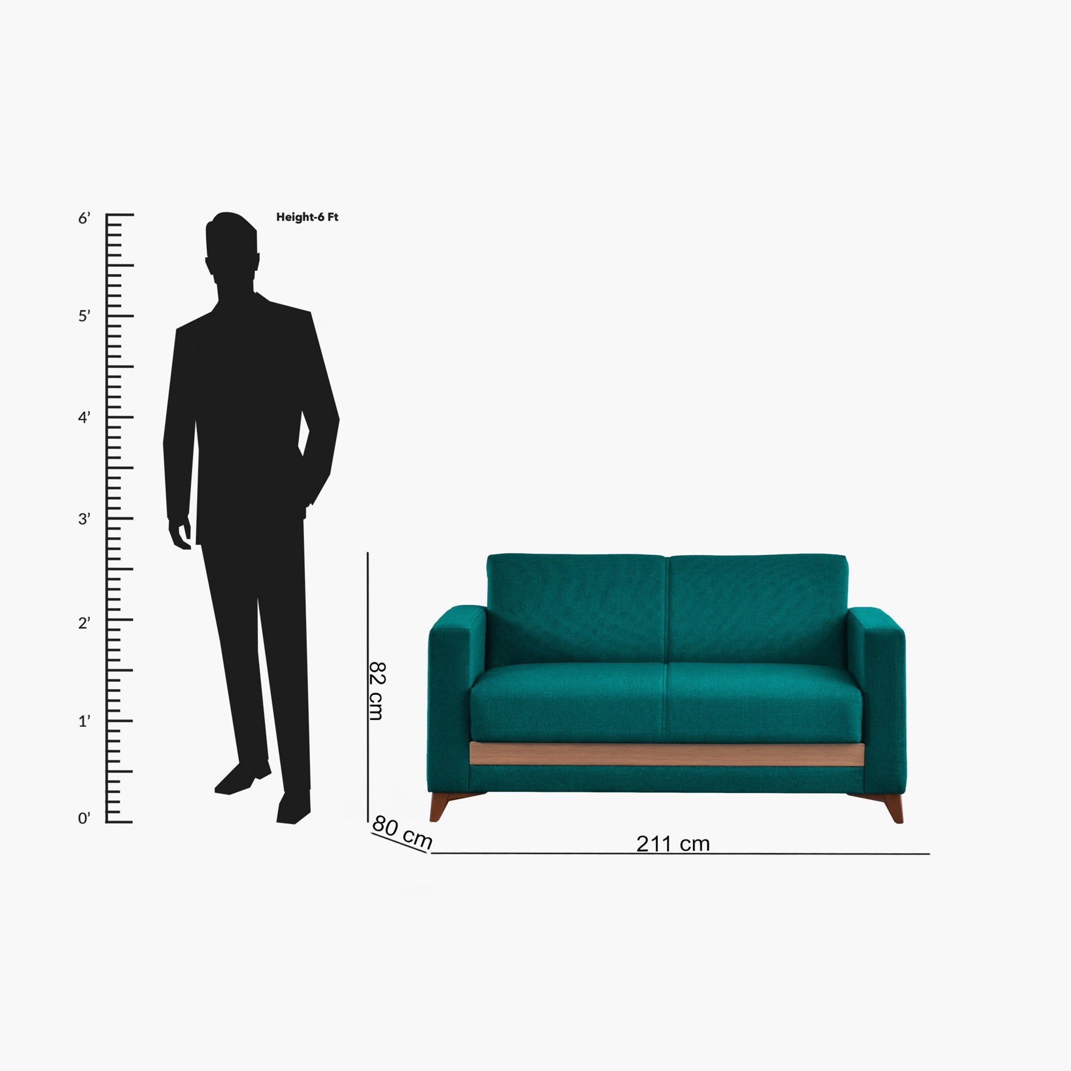 كنبة سرير قماشيّة مقعدين مع وسادتين ووحدة تخزين من هارموني-hbxlivingroom-sofasandarmchairs-sofas-image-4