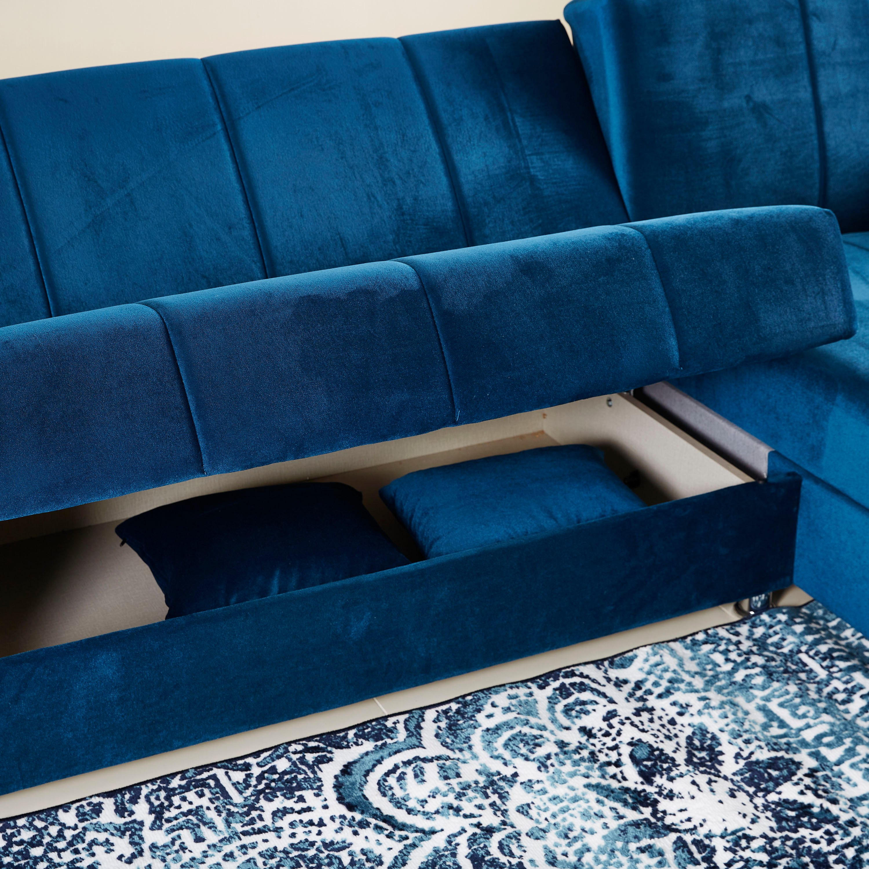 كنبة سرير مخمليّة ركنيّة يمين يسار مع وحدة تخزين من لوتيس-hbxfurniture-livingroom-sofasandsofasets-image-7
