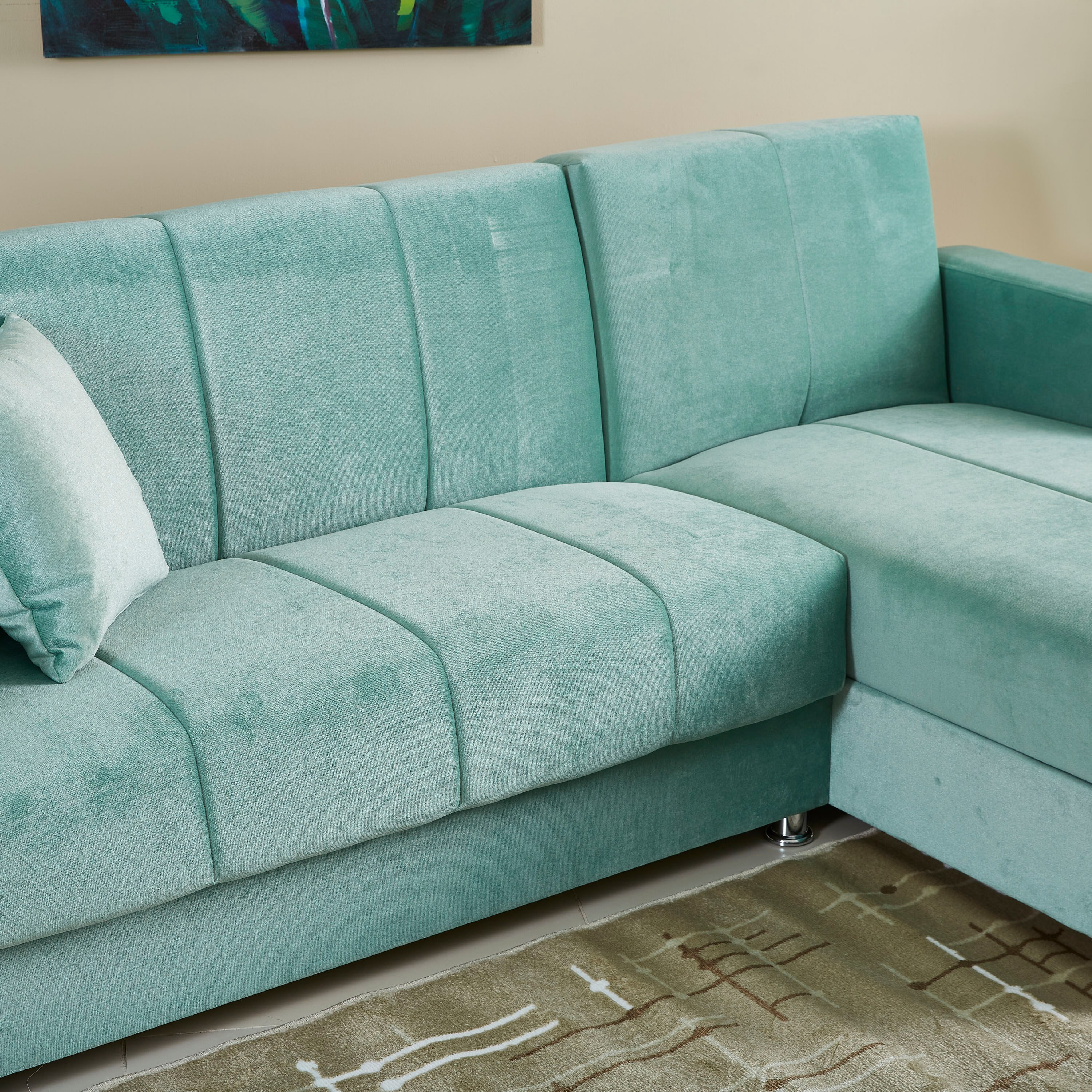 كنبة سرير مخمليّة ركنيّة يمين يسار مع وحدة تخزين من لوتيس-hbxfurniture-livingroom-sofasandsofasets-image-5