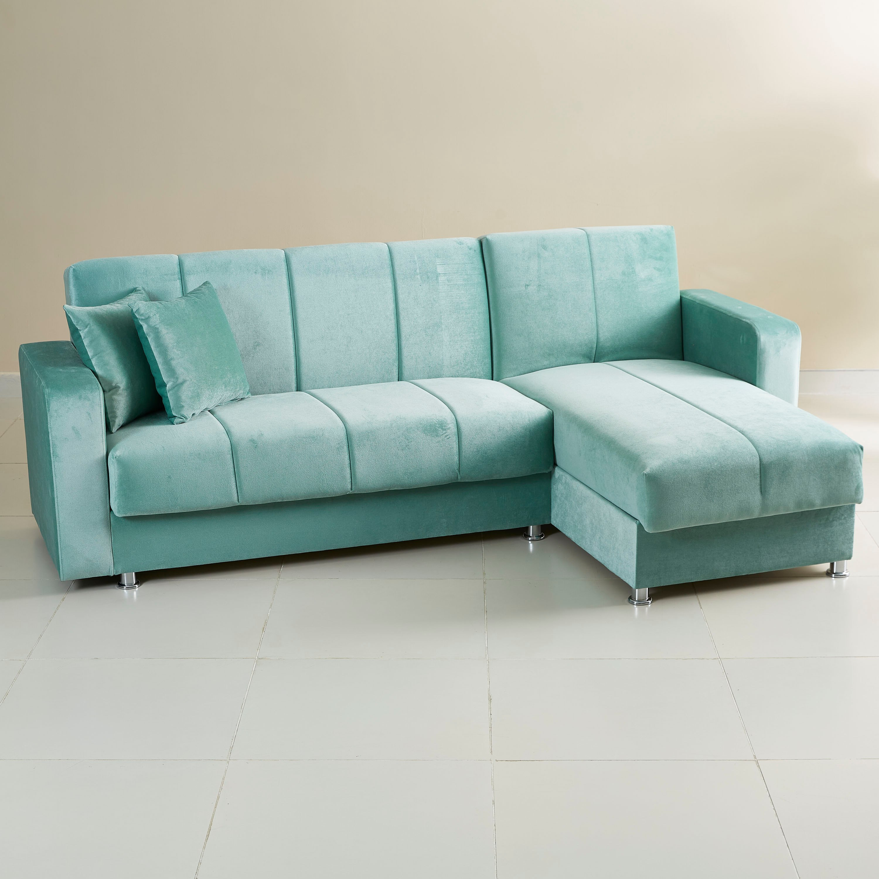 كنبة سرير مخمليّة ركنيّة يمين يسار مع وحدة تخزين من لوتيس-hbxfurniture-livingroom-sofasandsofasets-image-8