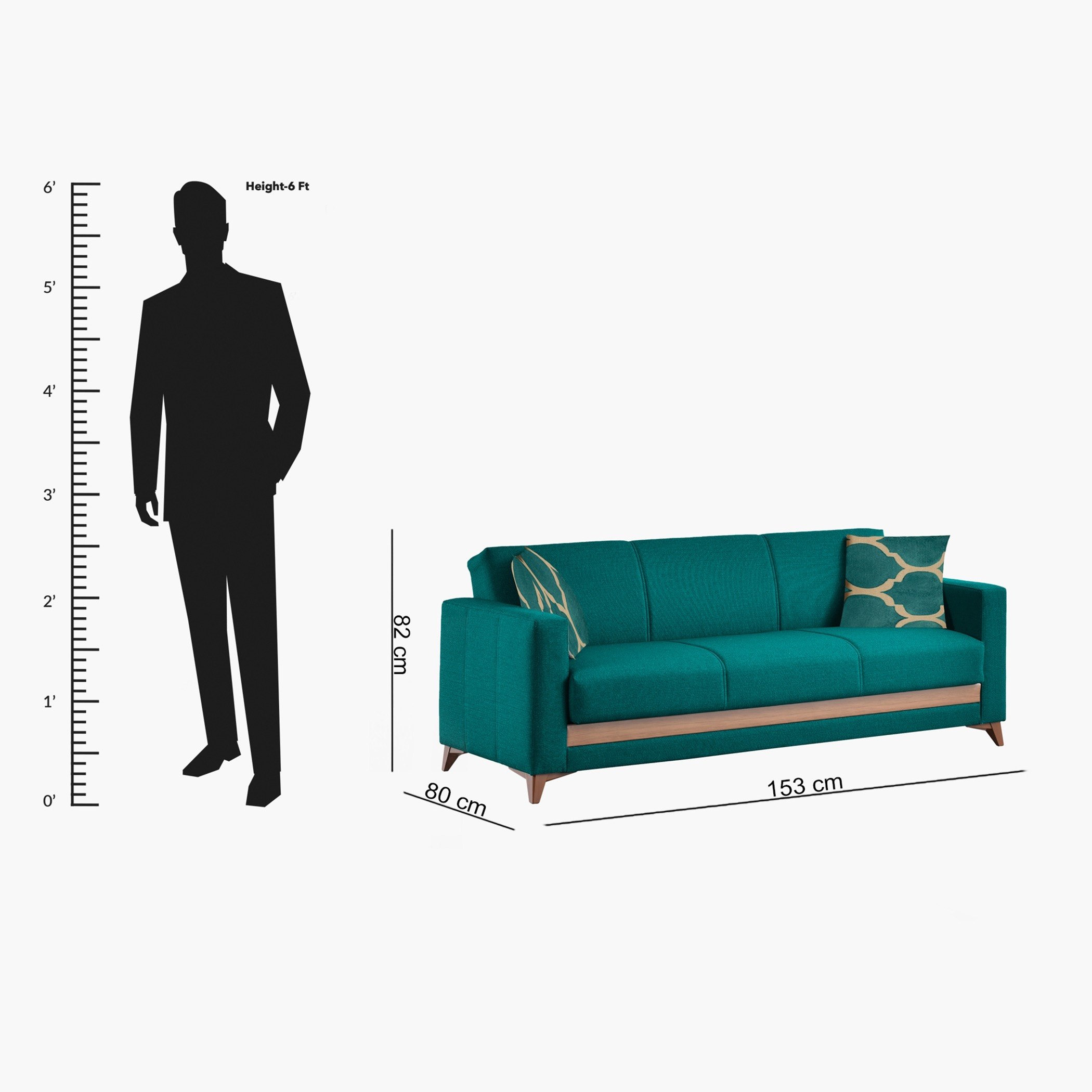 كنبة سرير قماشيّة 3 مقاعد مع وسادتين ووحدة تخزين من هارموني-hbxlivingroom-sofasandarmchairs-sofas-image-9