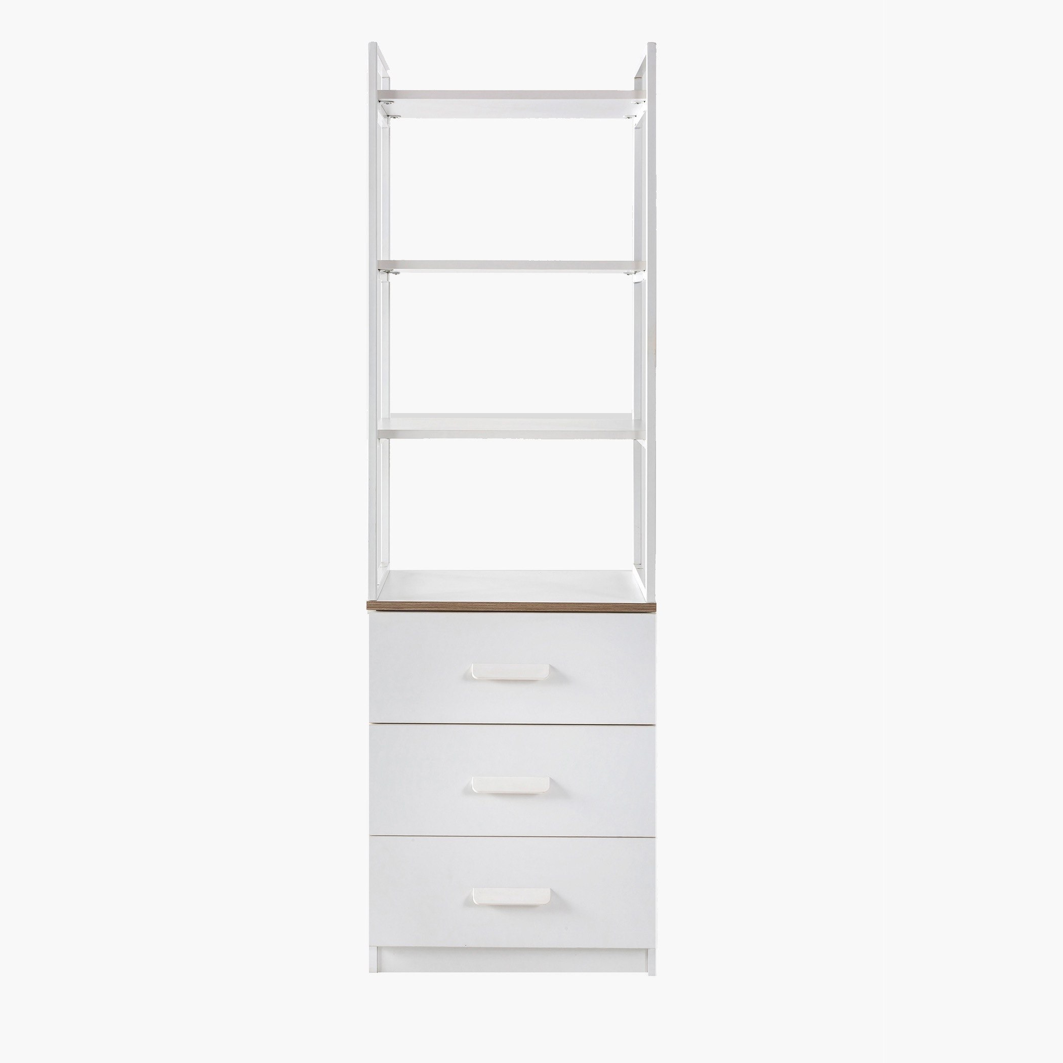 خزانة كتب بـ3 طوابق و3 أدراج من ترافيس-hbxfurniture-office-bookcases-image-4