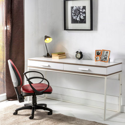 Travis Large Study Desk with 2-Drawers