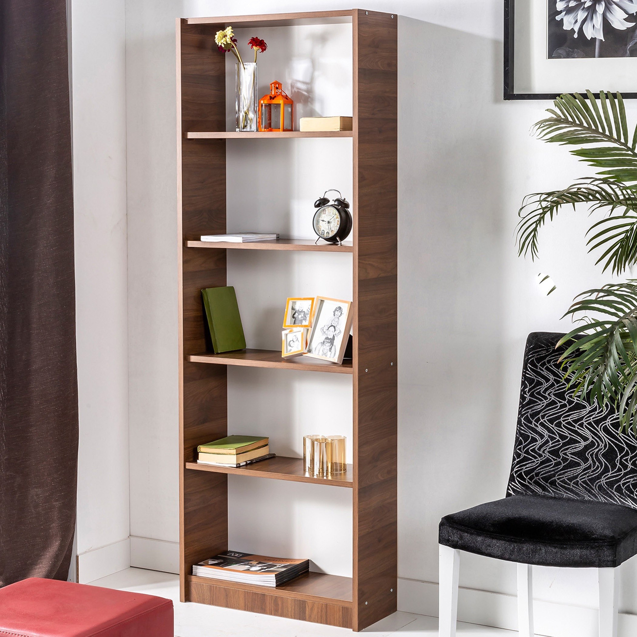 خزانة كتب بـ5 طوابق من كومو-hbxfurniture-office-bookcases-image-1