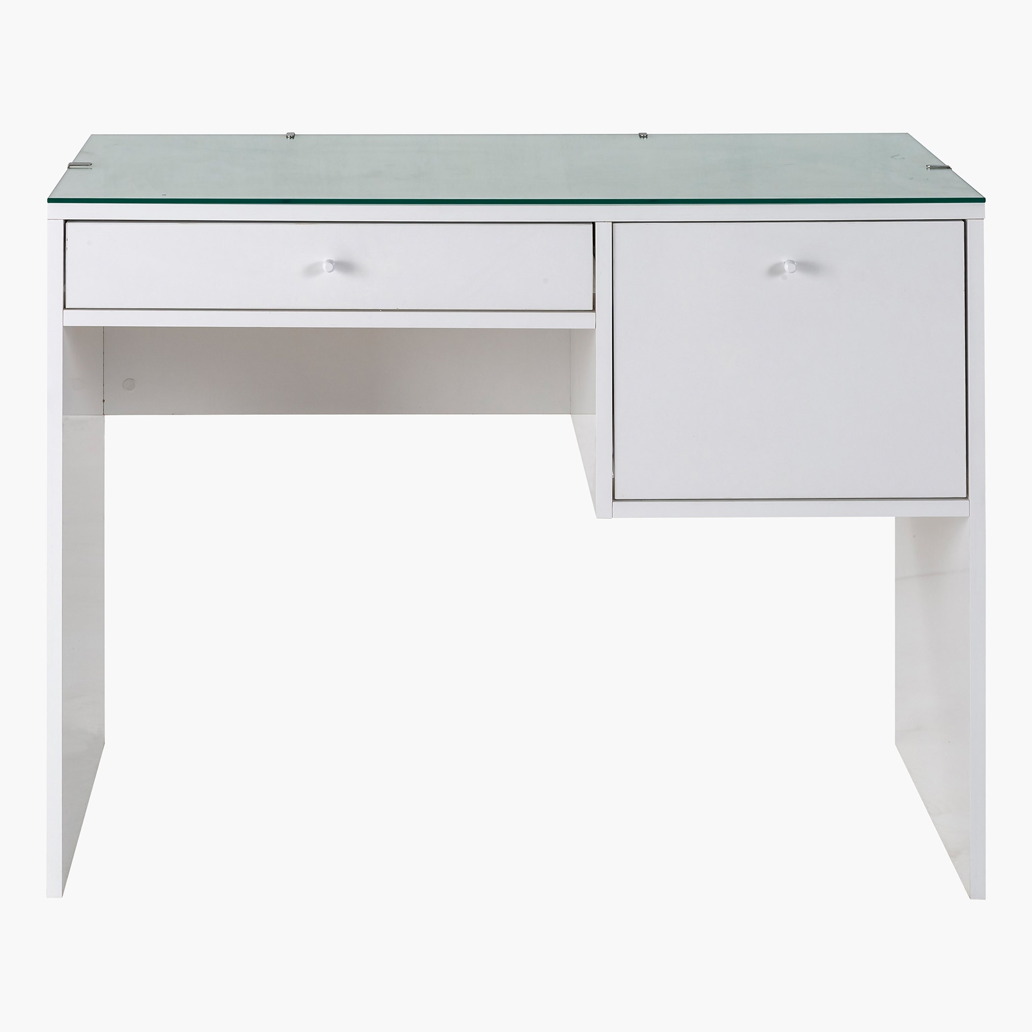 Halmstad Dressing and Study Table with Glass Top-hbxfurniture-office-desks-image-2