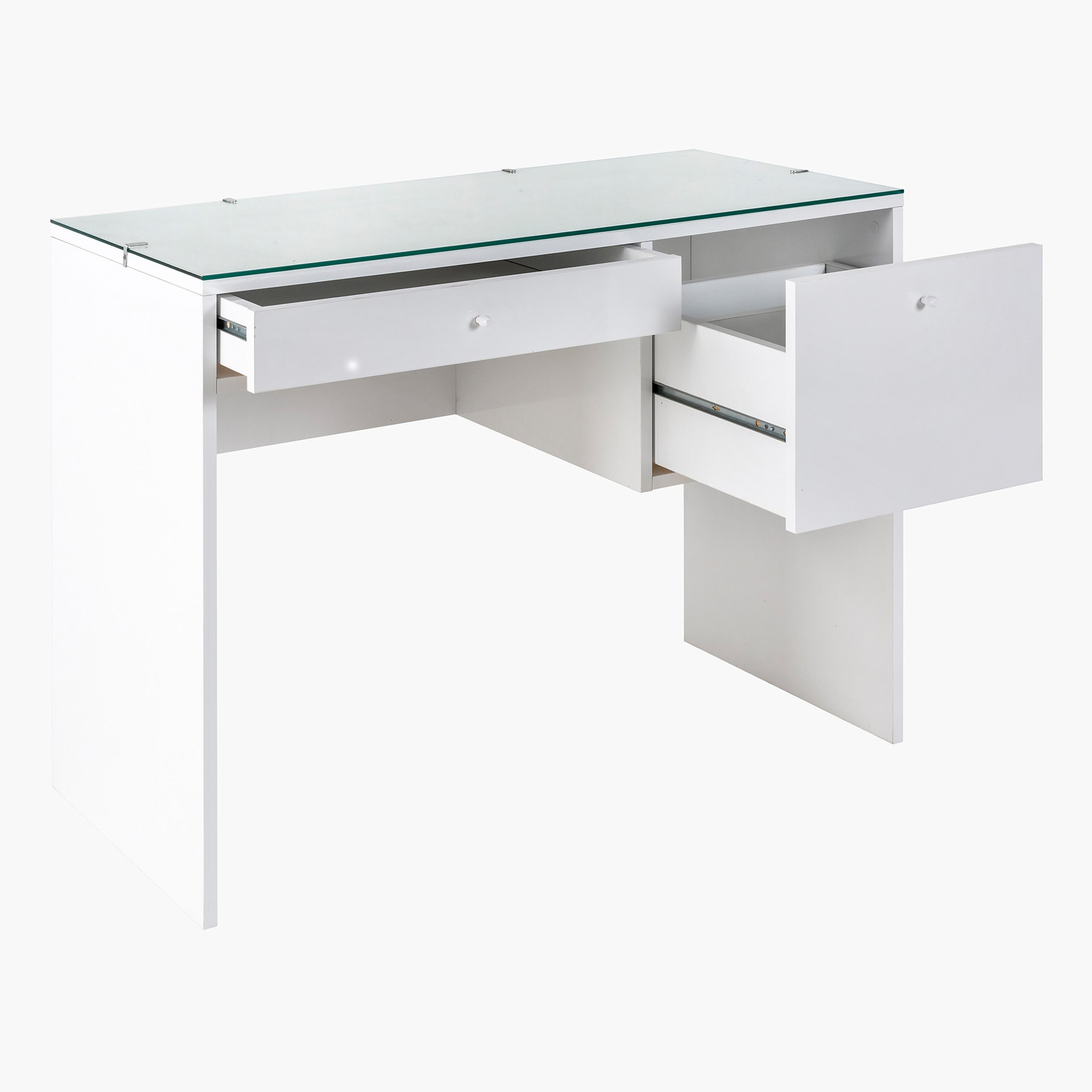 Halmstad Dressing and Study Table with Glass Top-hbxfurniture-office-desks-image-3