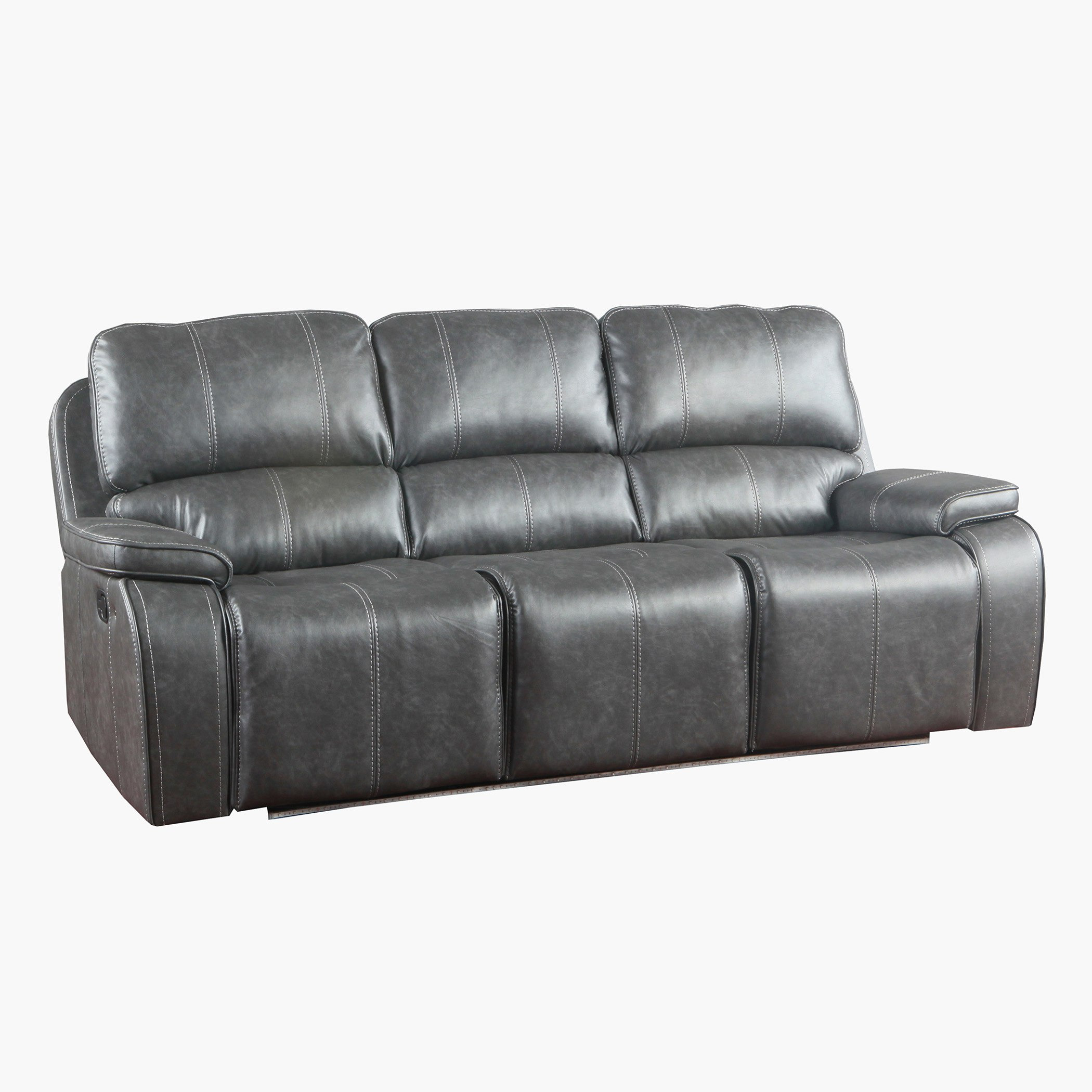 كنبة قماشيّة شبه جلد 3 مقاعد مع 2 كنبة استرخاء من جلوريان-hbxlivingroom-sofasandarmchairs-sofas-image-8