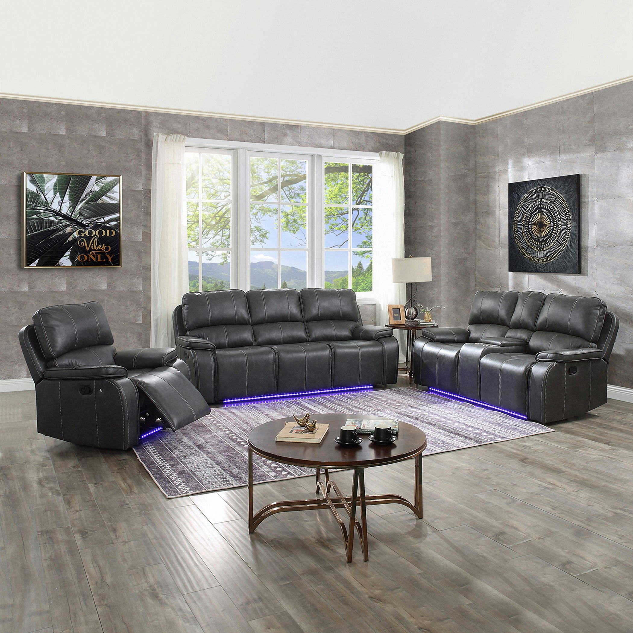 Glorian 1-Seater Leather-Look Fabric Manual Recliner-hbxfurniture-livingroom-sofasandsofasets-image-11