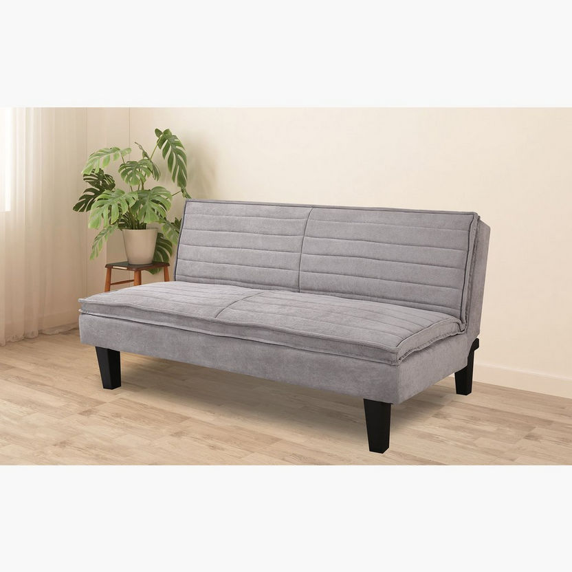 Lucas Fabric Sofa Bed with Adjustable Back-Sofas-image-0