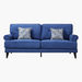 Ibiza 3-Seater Fabric Sofa with 2 Cushions-Sofas-thumbnail-1