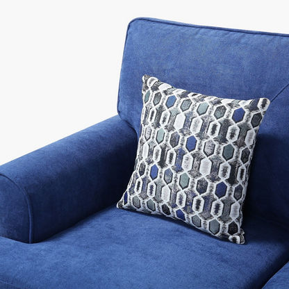 Ibiza 2-Seater Fabric Sofa with 2 Cushions