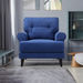 Ibiza 1-Seater Fabric Sofa-Armchairs-thumbnail-0