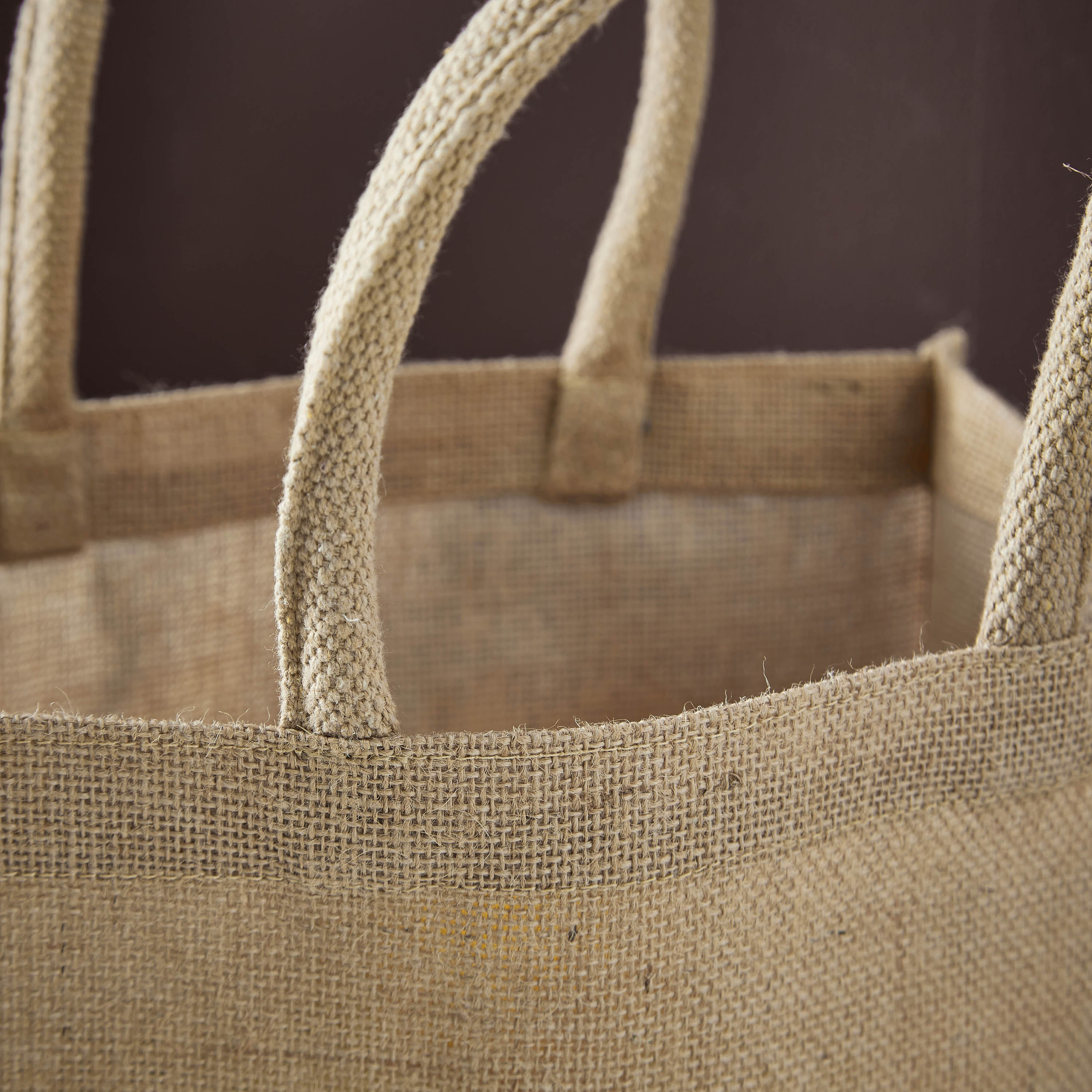 Go Green Multiutility Jute Bag - 30x20x46 cm-hbxhomeware-kitchenware-lunchbagsandboxes-image-3