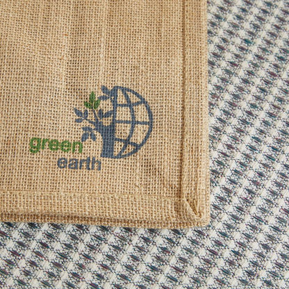Go Green Multiutility Jute Lunch Bag - 17x17x40 cm