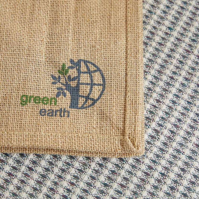 Go Green Multiutility Jute Lunch Bag - 17x17x40 cm-Lunch Boxes-image-2