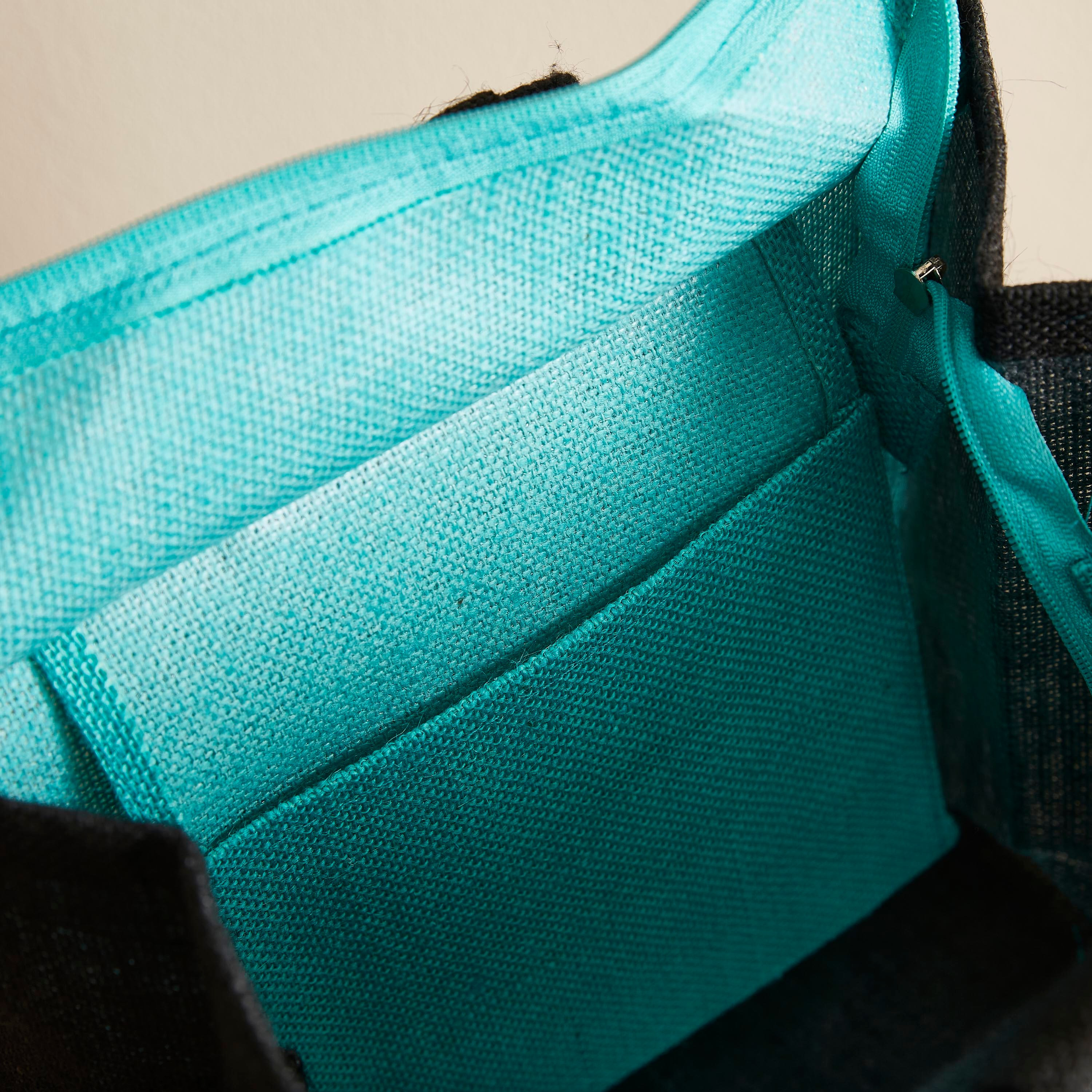 شنطة غداء جوت متعددة الاستخدامات من هابينس - 46x20x30 سم-hbxhomeware-kitchenware-lunchbagsandboxes-image-5