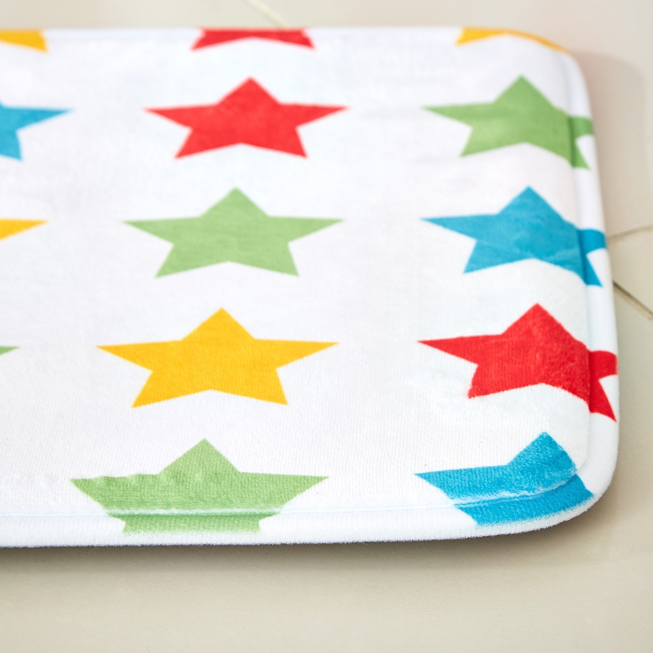 سجادة حمام من الفانيلا بطبعات نجوم - 40x60 سم-hbxhomeware-kidsessentials-kidsbathmatsandtubmats-image-2