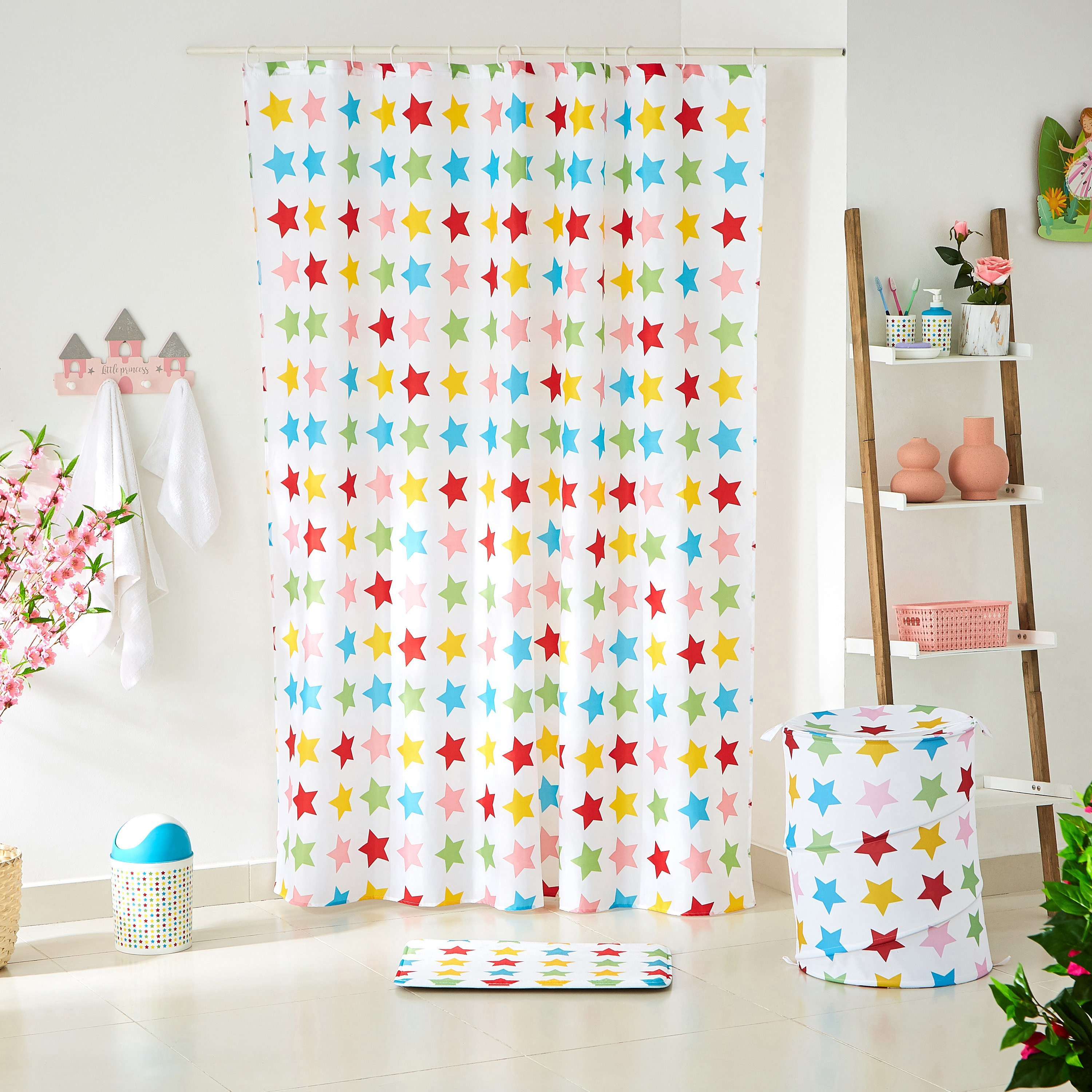 سجادة حمام من الفانيلا بطبعات نجوم - 40x60 سم-hbxhomeware-kidsessentials-kidsbathmatsandtubmats-image-4