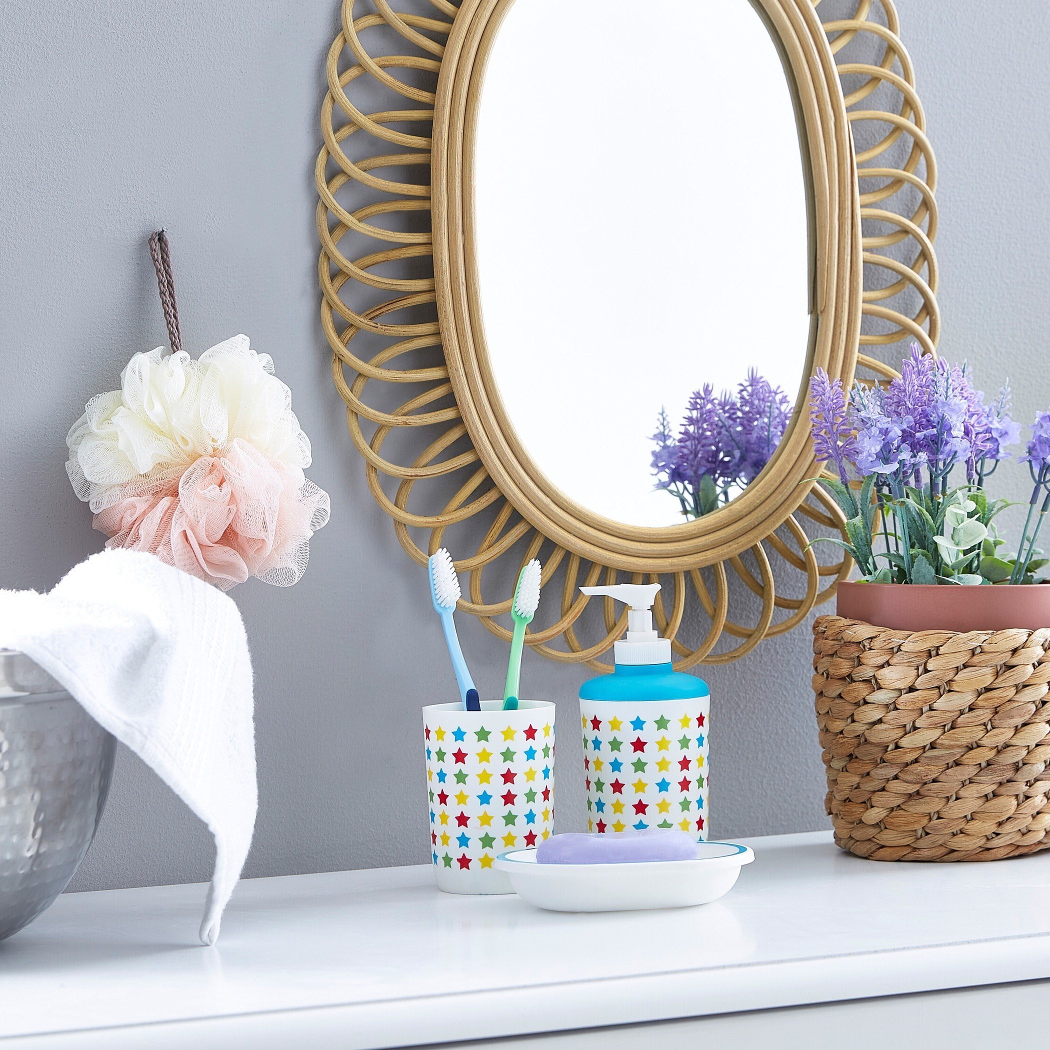Star Print 3-Piece Bath Set-hbxhomeware-hbxkidsandyouth-image-3