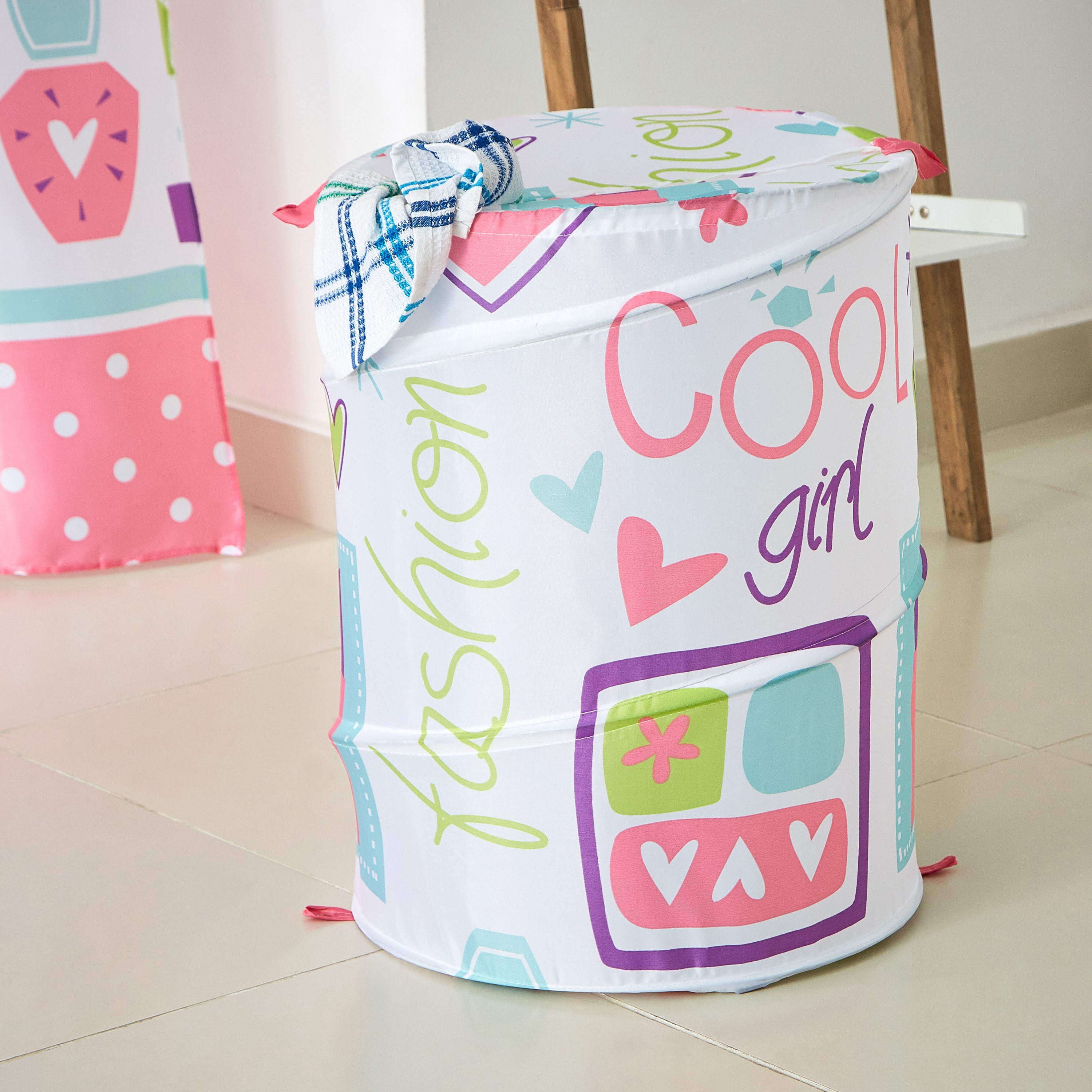 Glamor Printed Laundry Hamper-hbxhomeware-hbxkidsandyouth-image-1