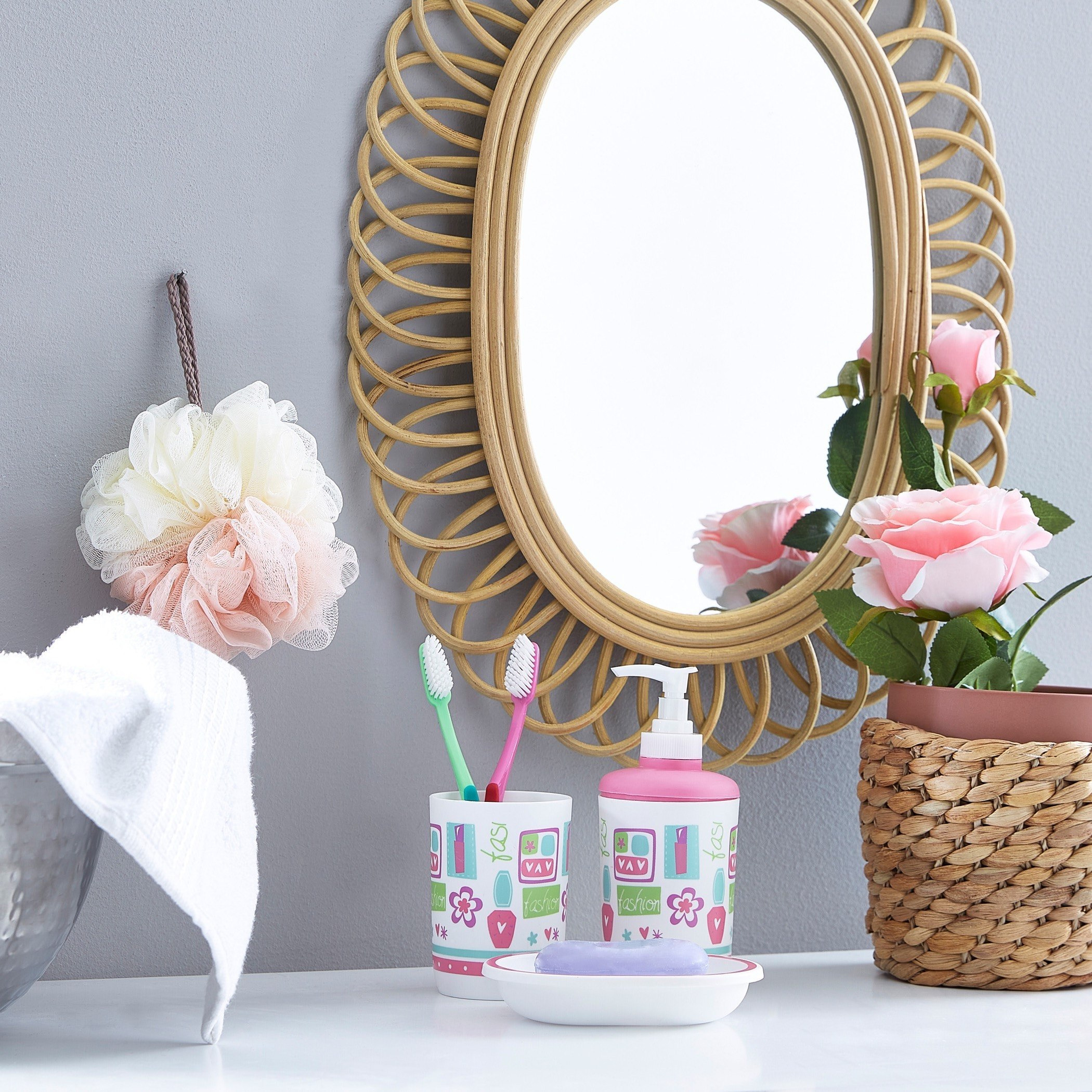 Glamor Printed 3-Piece Bath Set-hbxhomeware-hbxkidsandyouth-image-3
