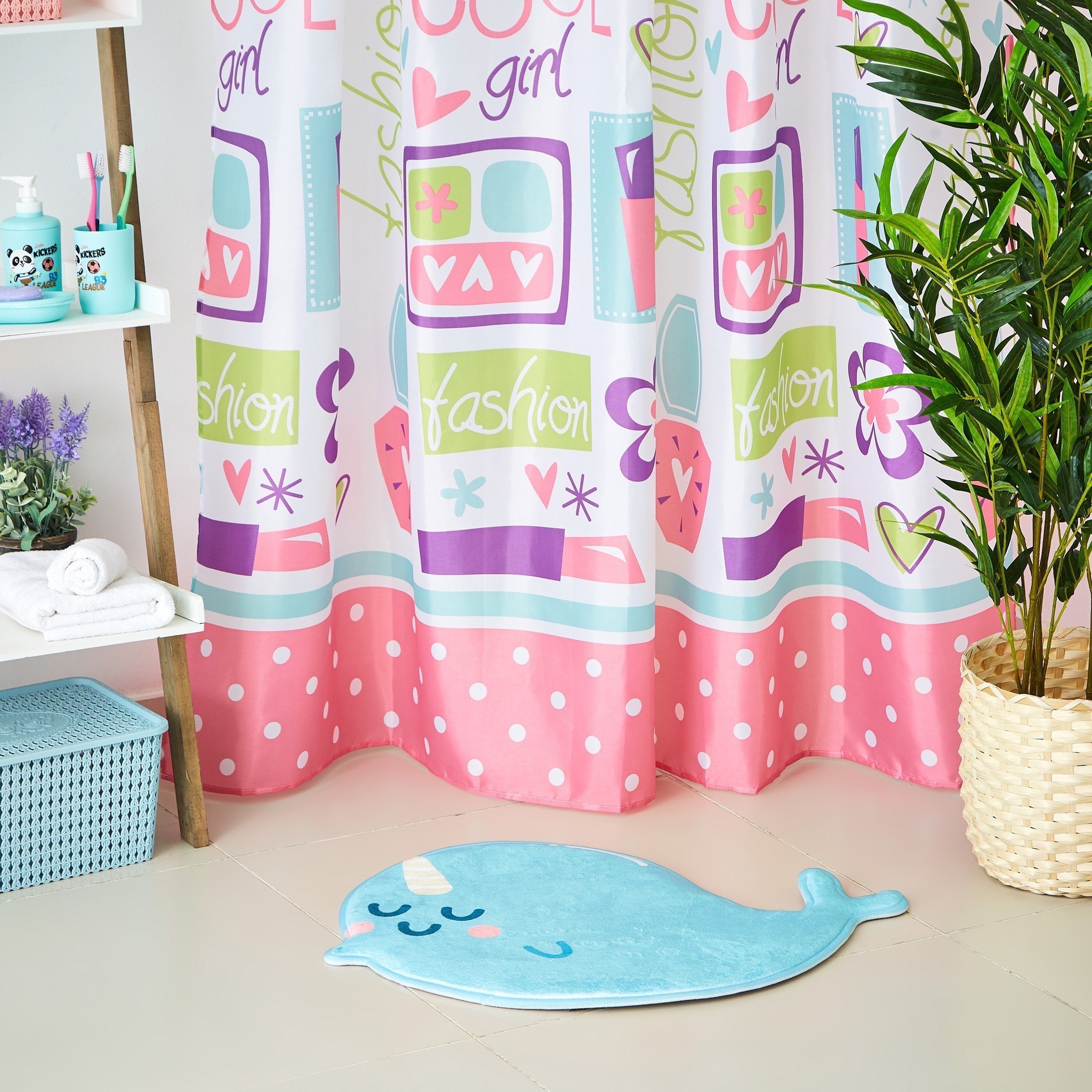 سجادة حمّام فانيل وإسفينج بطبعات حوت - 60x40 سم-hbxhomeware-kidsessentials-kidsbathmatsandtubmats-image-4