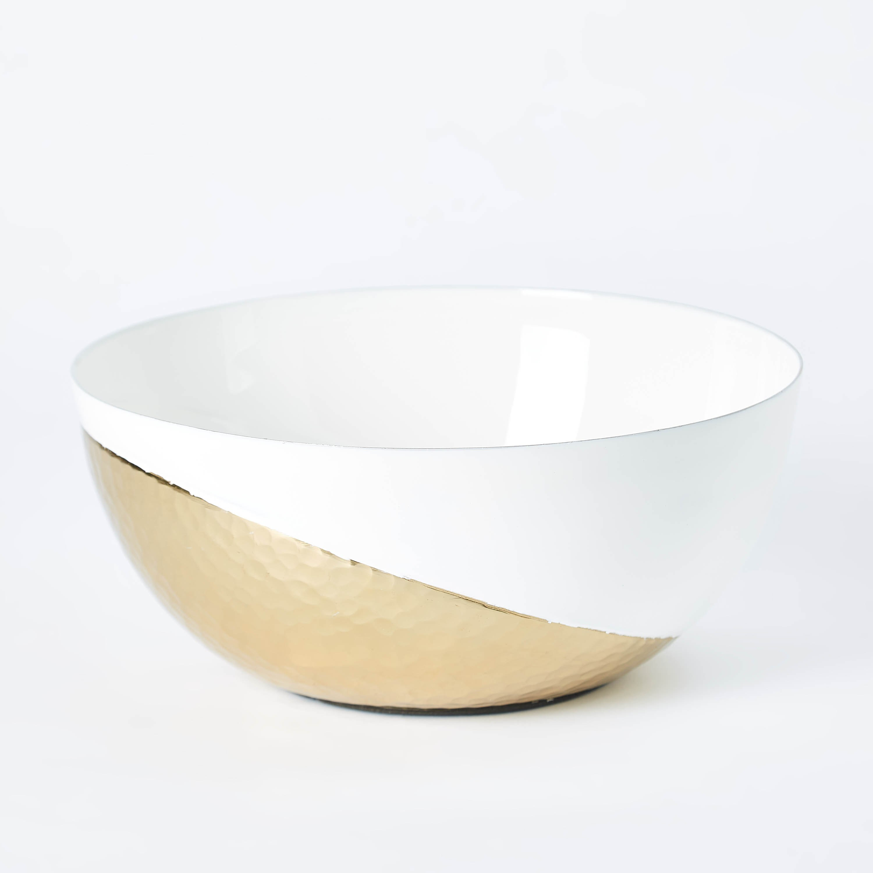 Amaya Dual Toned Hammered Metal Bowl - 25 cm-PROMO_HB_AE_B1G1_250925-image-4