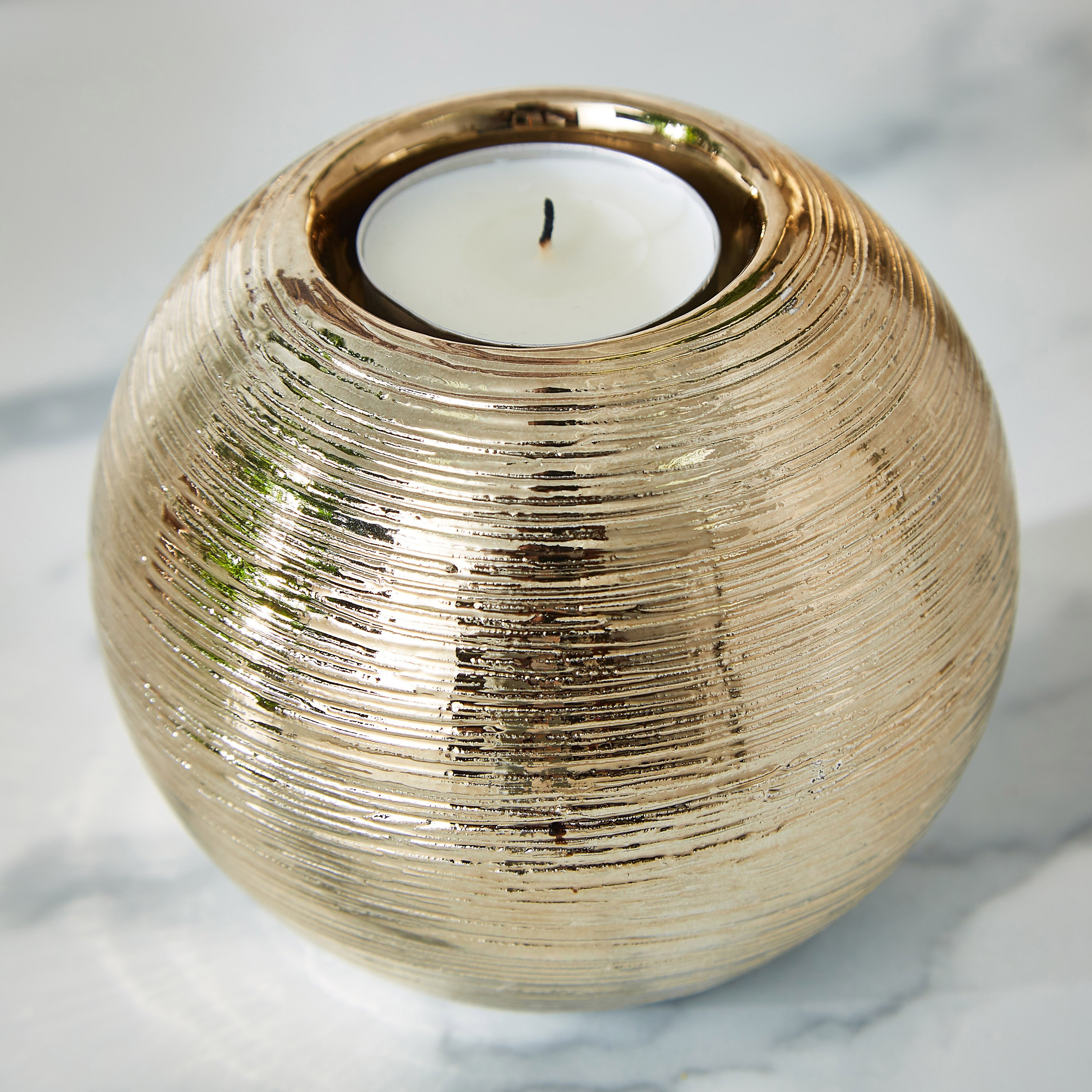 حامل شموع سيراميك  ميتاليك - دوق-hbxlivingroom-decorandaccessories-candleholders-image-2