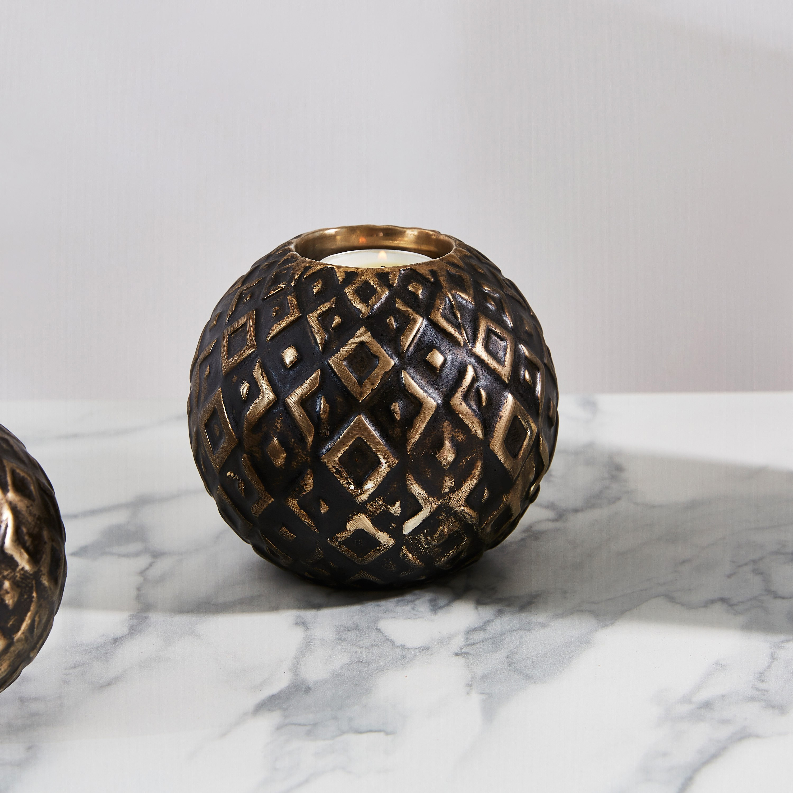 حامل شموع سيراميك ديوك دايموند - 11 سم-hbxlivingroom-decorandaccessories-candleholders-image-2