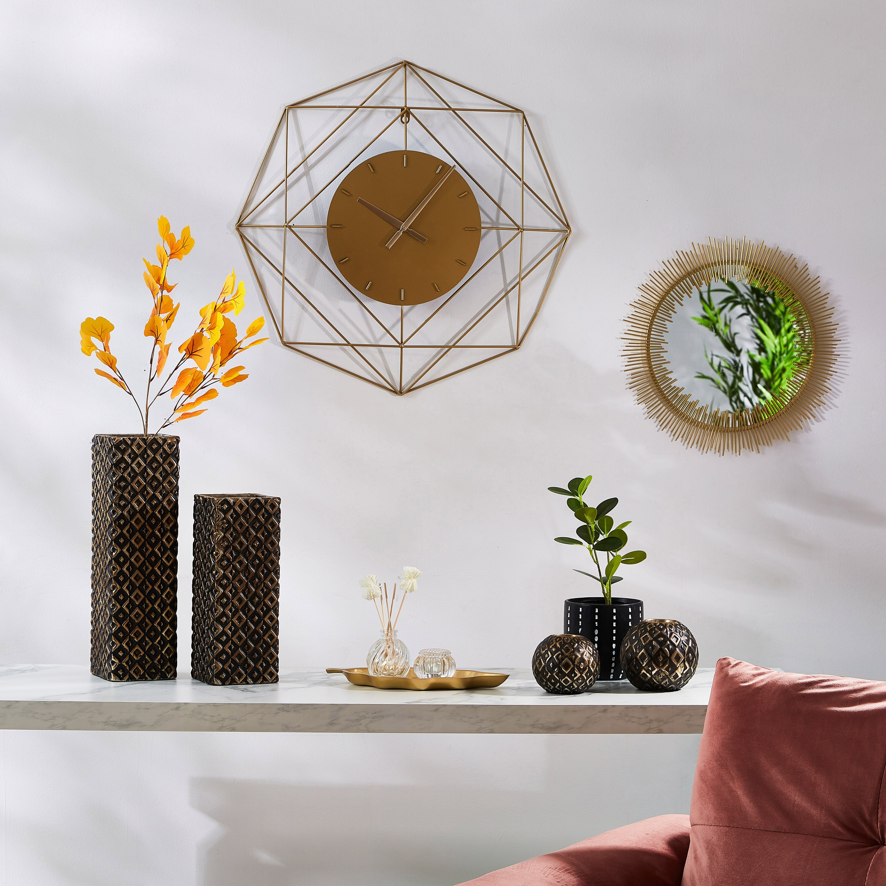حامل شموع سيراميك ديوك دايموند - 11 سم-hbxlivingroom-decorandaccessories-candleholders-image-4