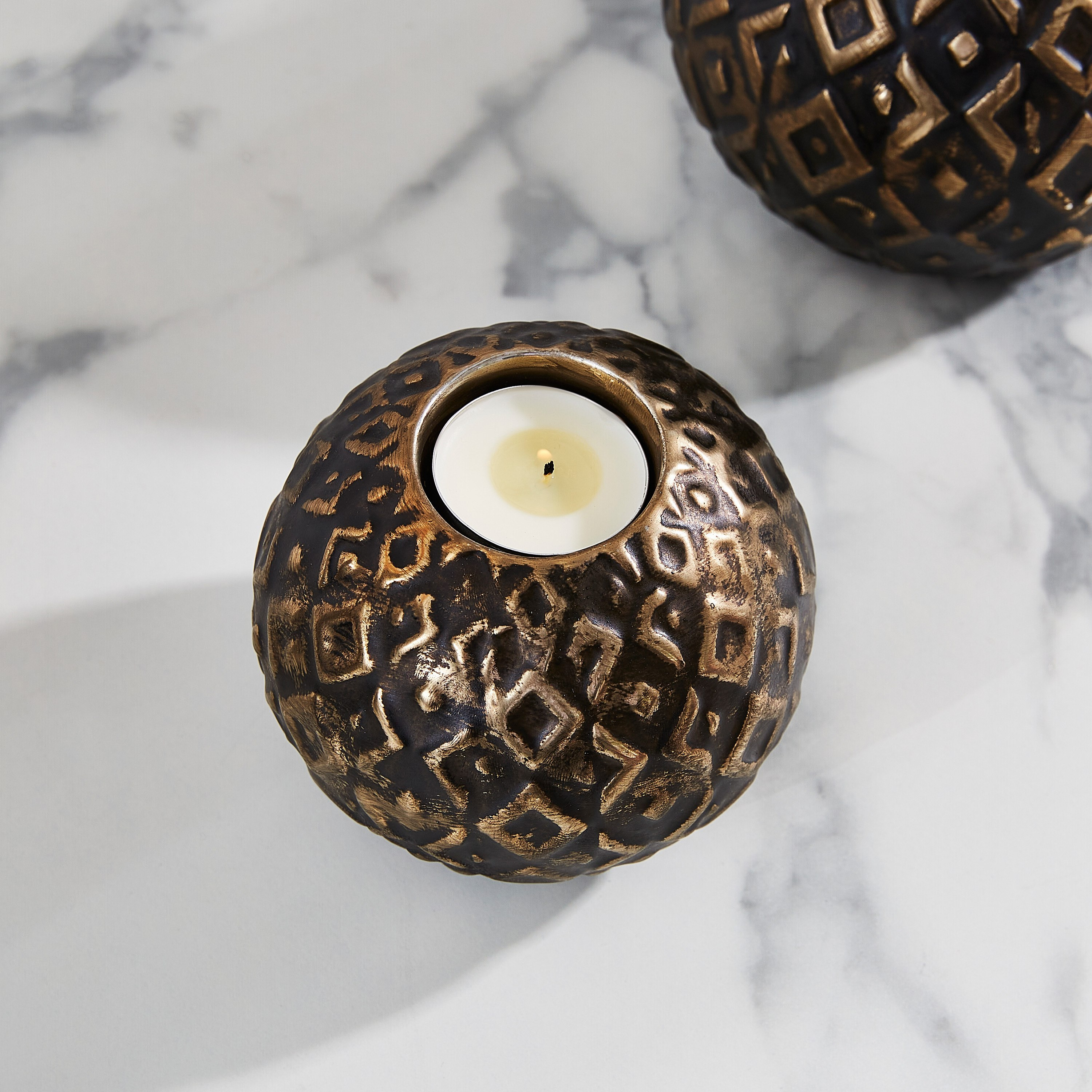 حامل شموع سيراميك ماسي 9 سم - دوق-hbxlivingroom-decorandaccessories-candleholders-image-1