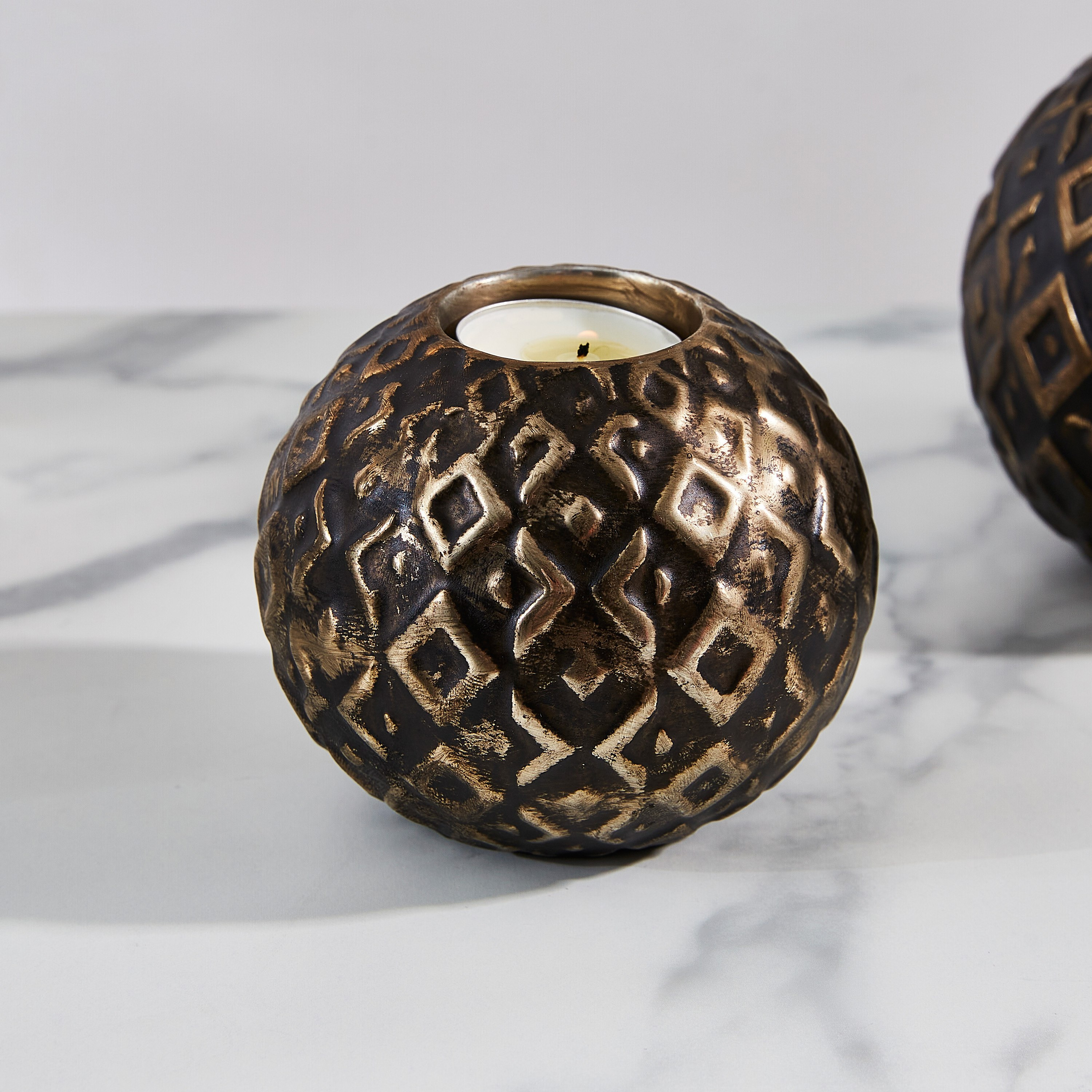 حامل شموع سيراميك ماسي 9 سم - دوق-hbxlivingroom-decorandaccessories-candleholders-image-2