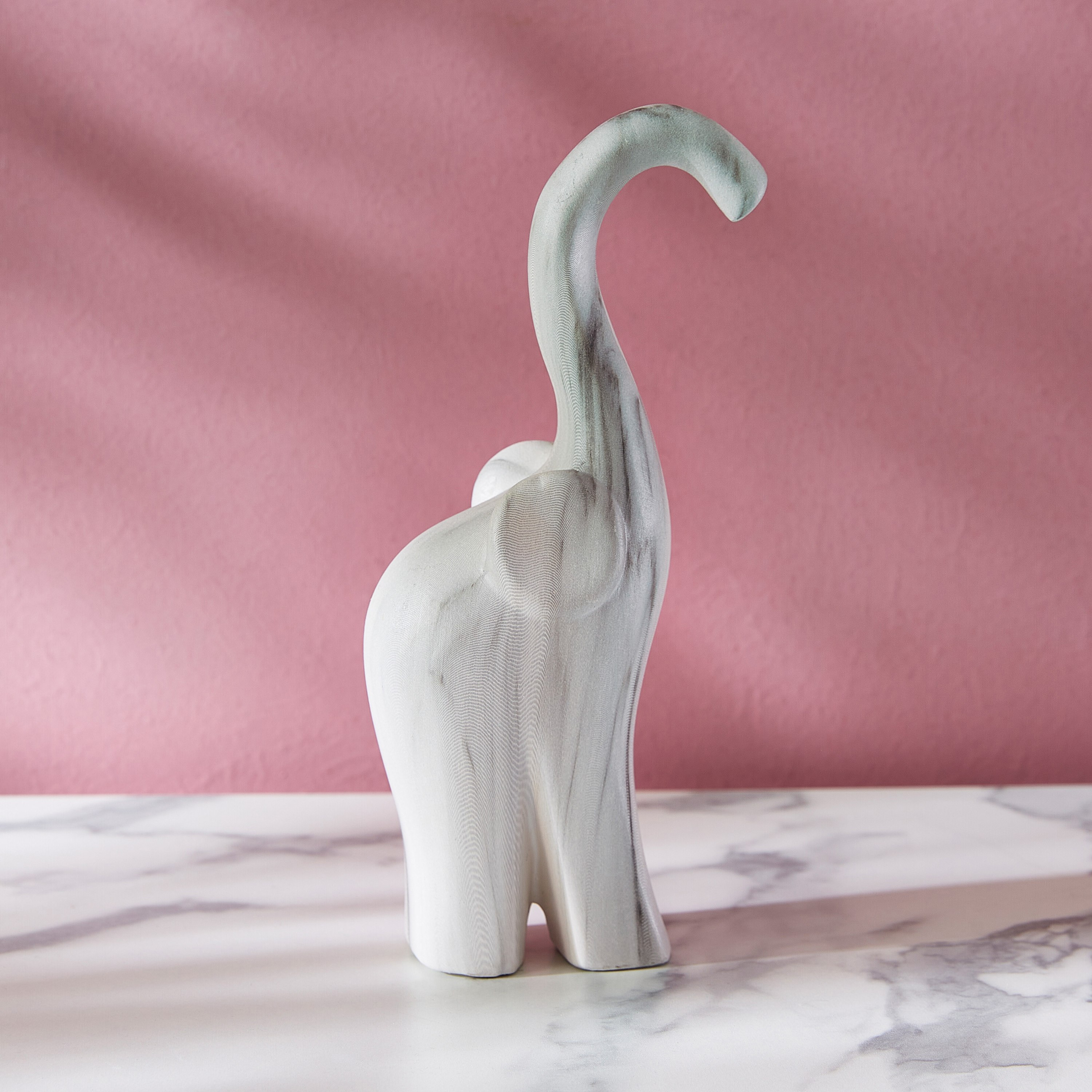 تمثال فيل سيراميك بملمس رخامي بارز من دوق-hbxhomeware-homedecor-figurinesandornaments-image-2