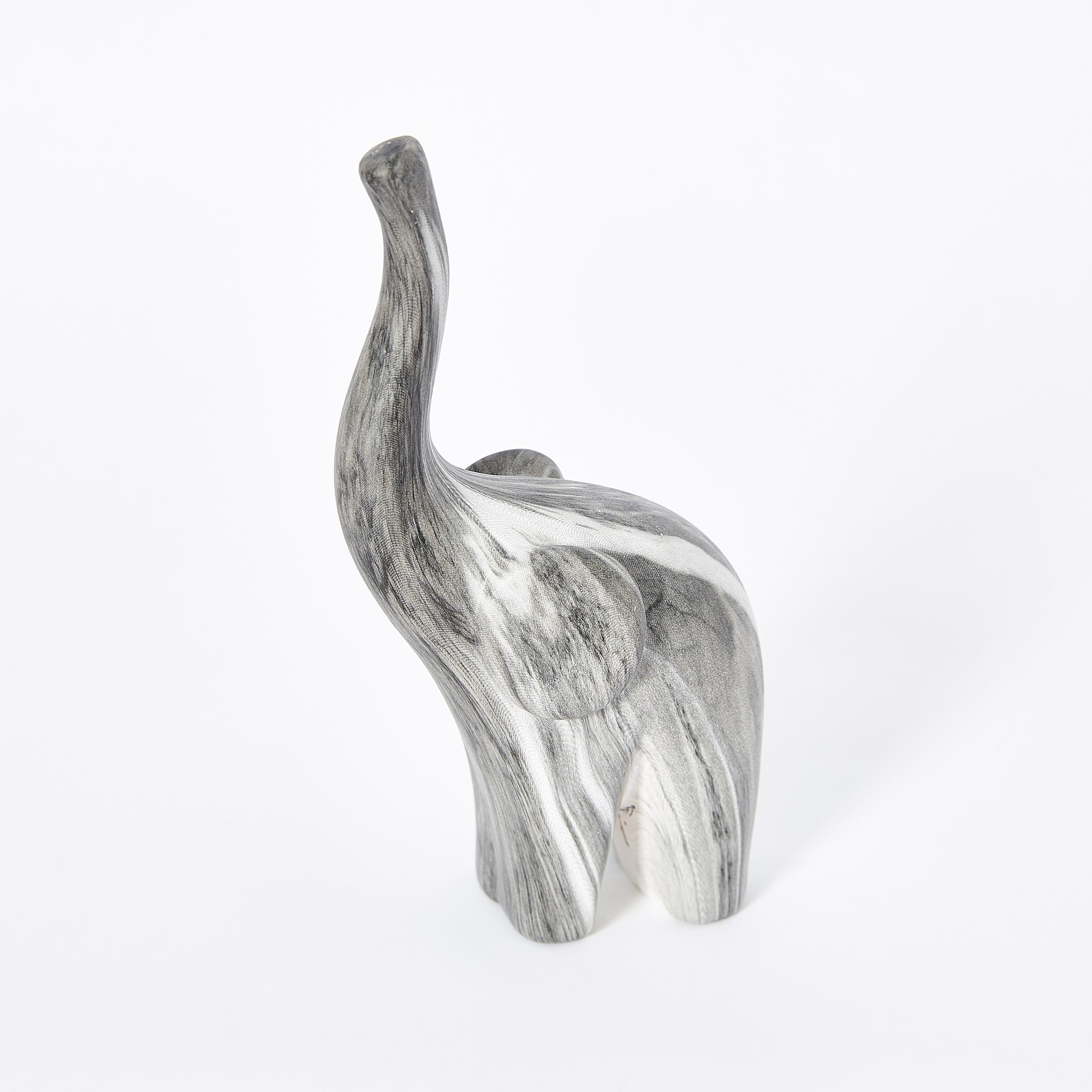 تمثال فيل سيراميك رخام بارز الملمس من دوك-hbxhomeware-homedecor-figurinesandornaments-image-5